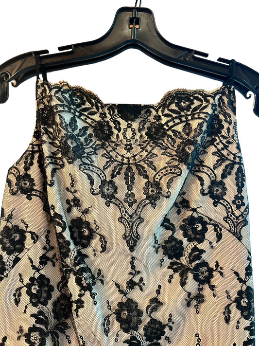 Vintage Black Lace Drop Waist Party Dress / Cocktail Dress - Mr. Mort