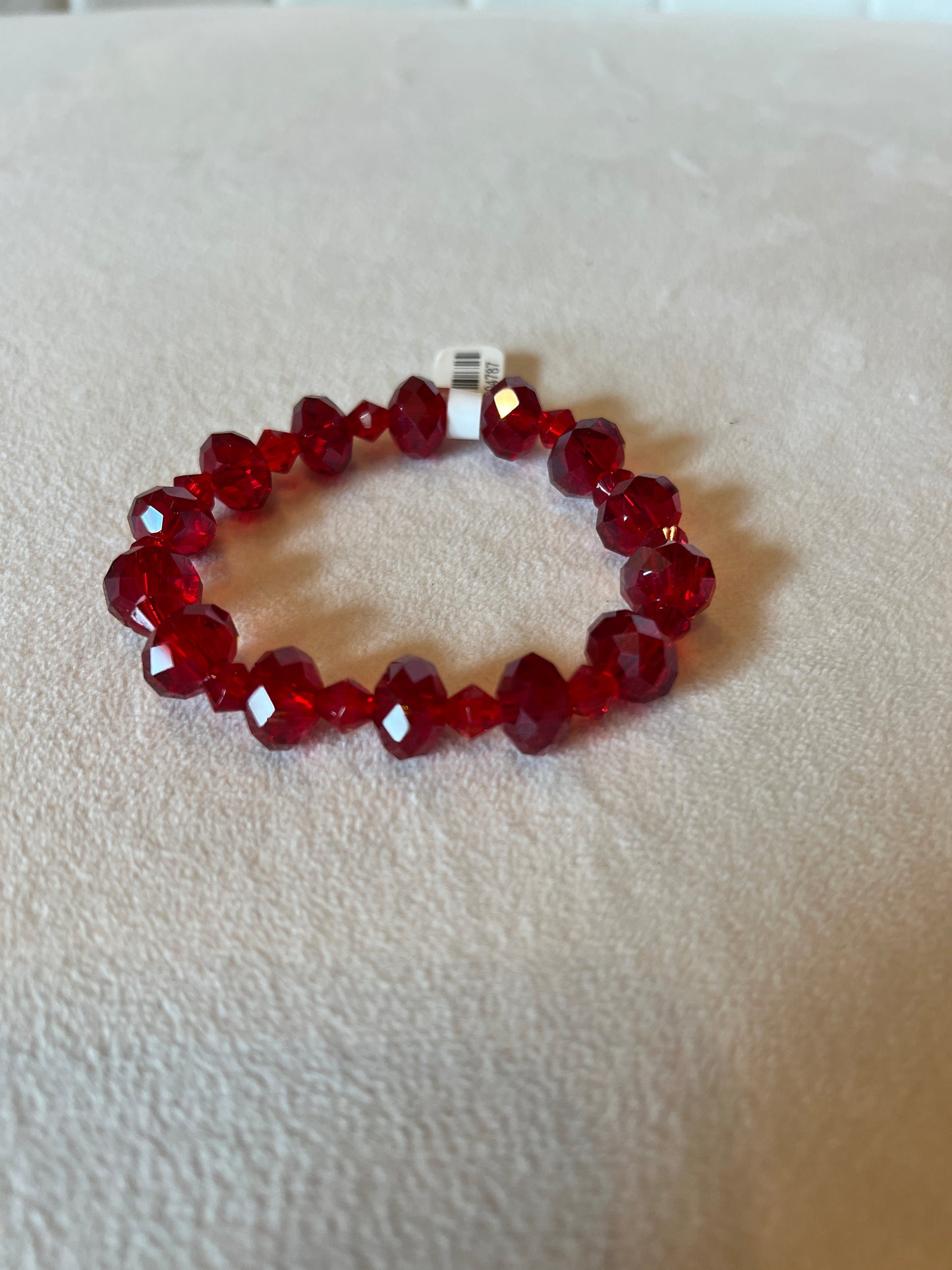 Red Bead Bracelet