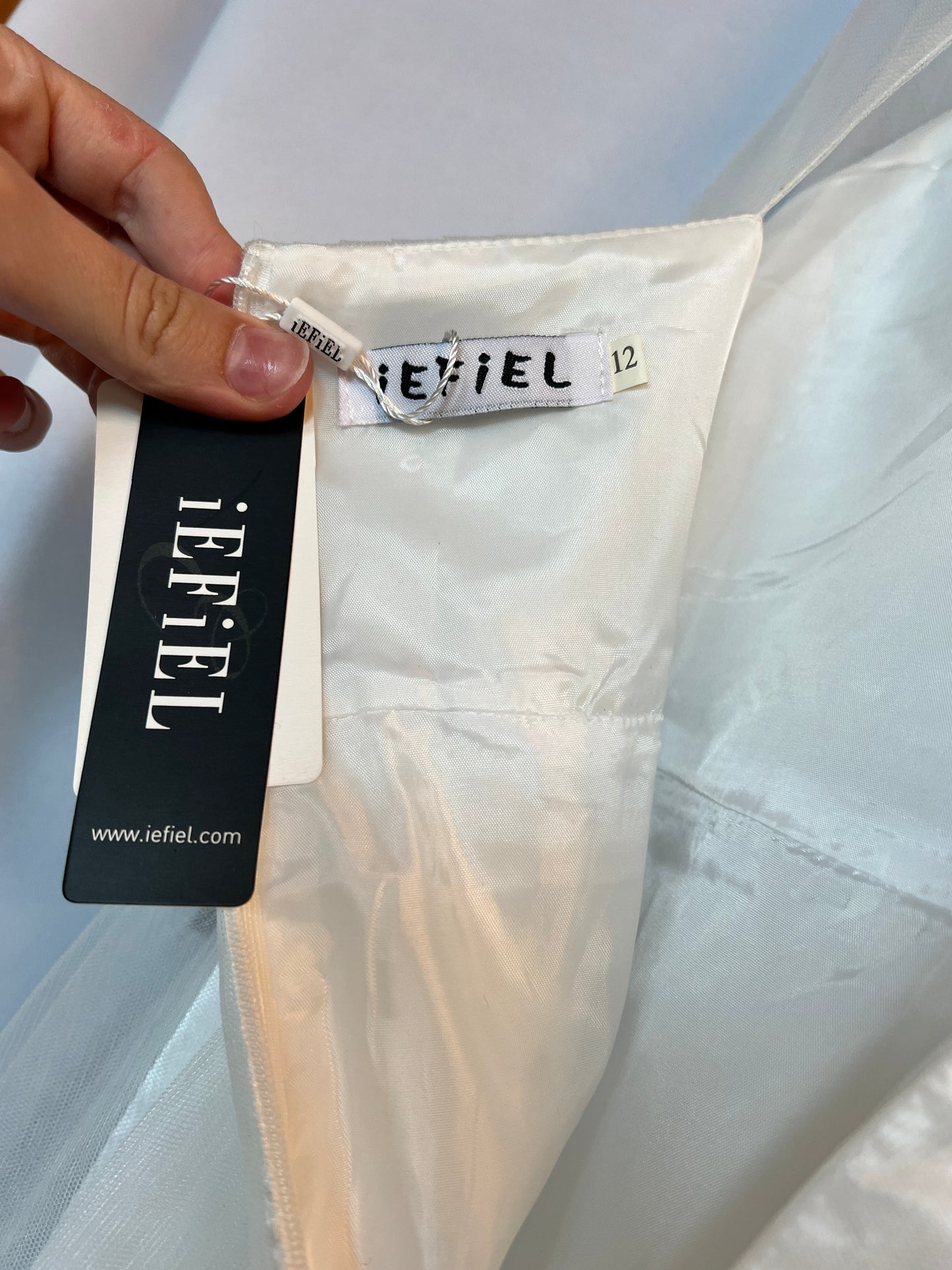 Ivory Tulle Flower Girl