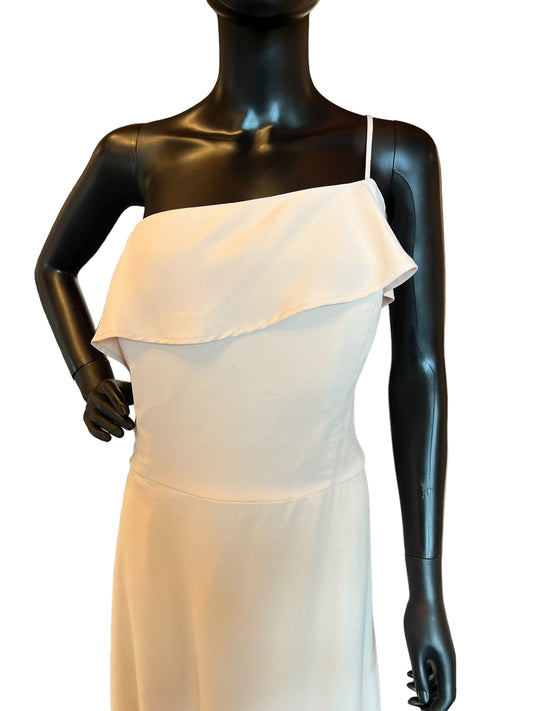 Haley Paige Cashmere Chiffon Maxi Formal Dress