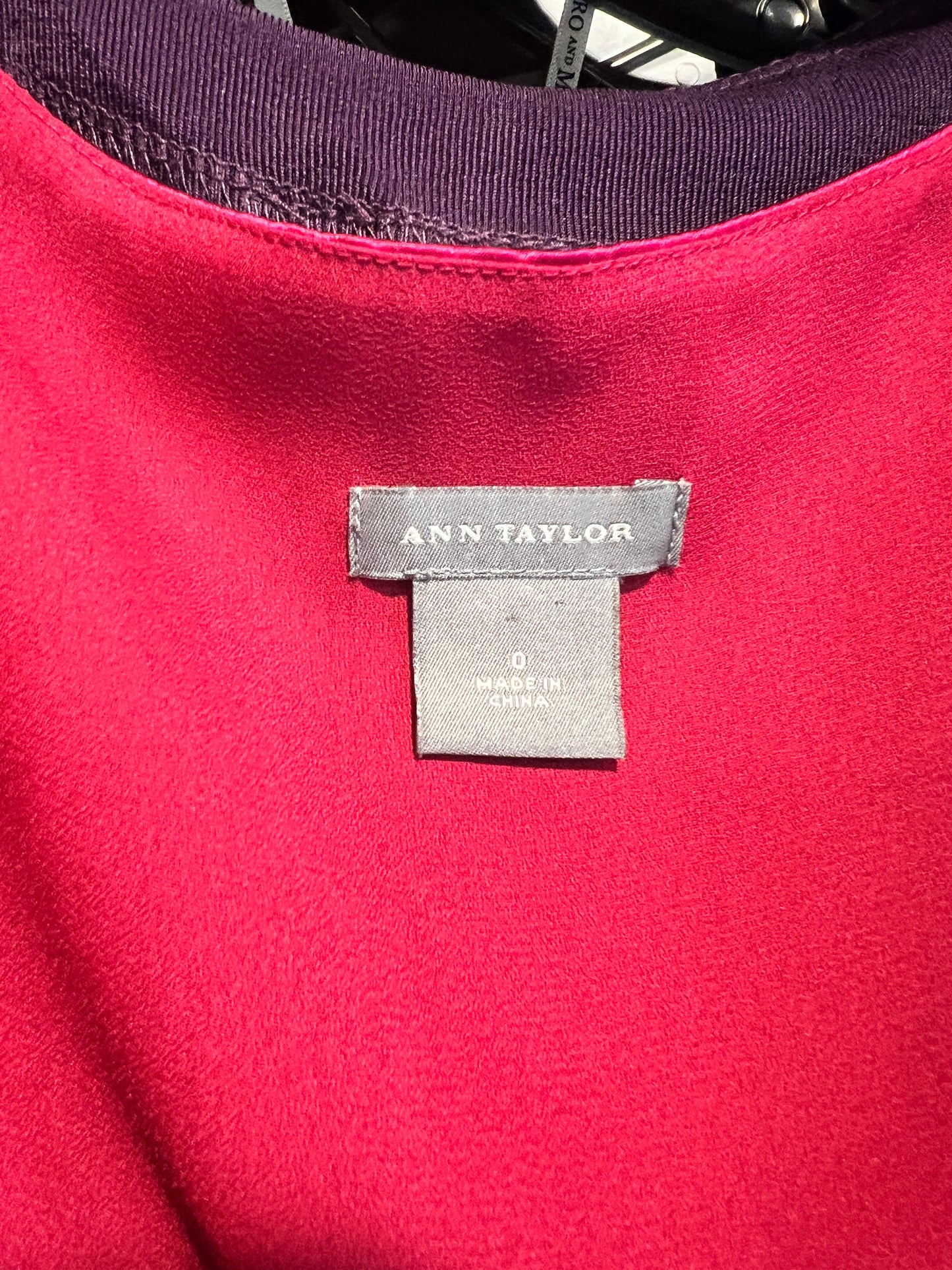 Red Charmeuse Mid-Length Dress