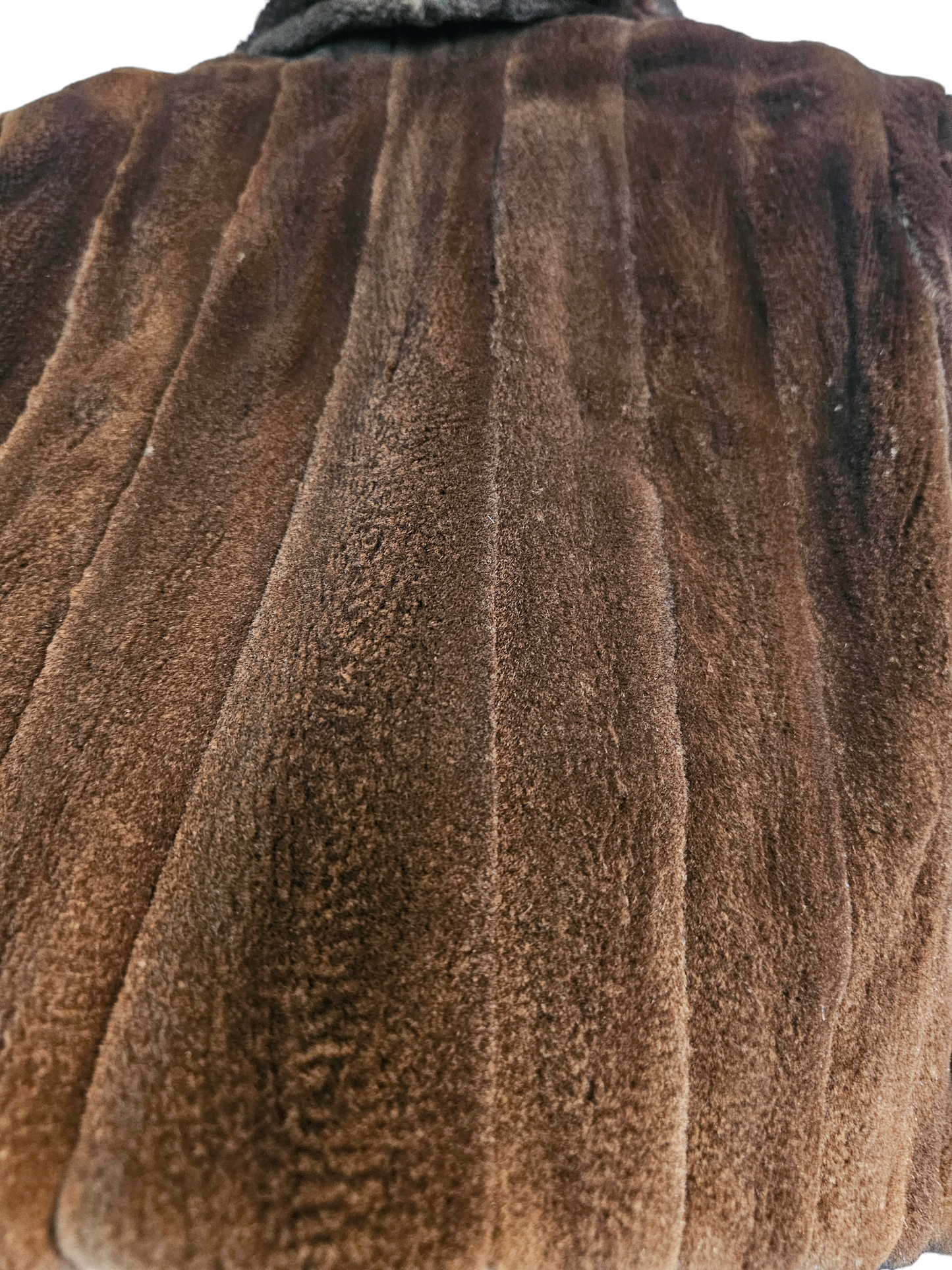 Vintage Cropped Fur Jacket