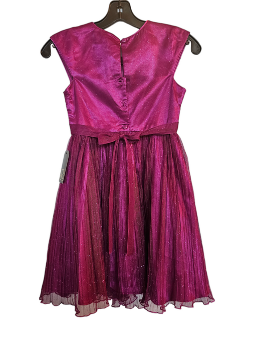 Fuchsia Sequin Child's Formal Dress