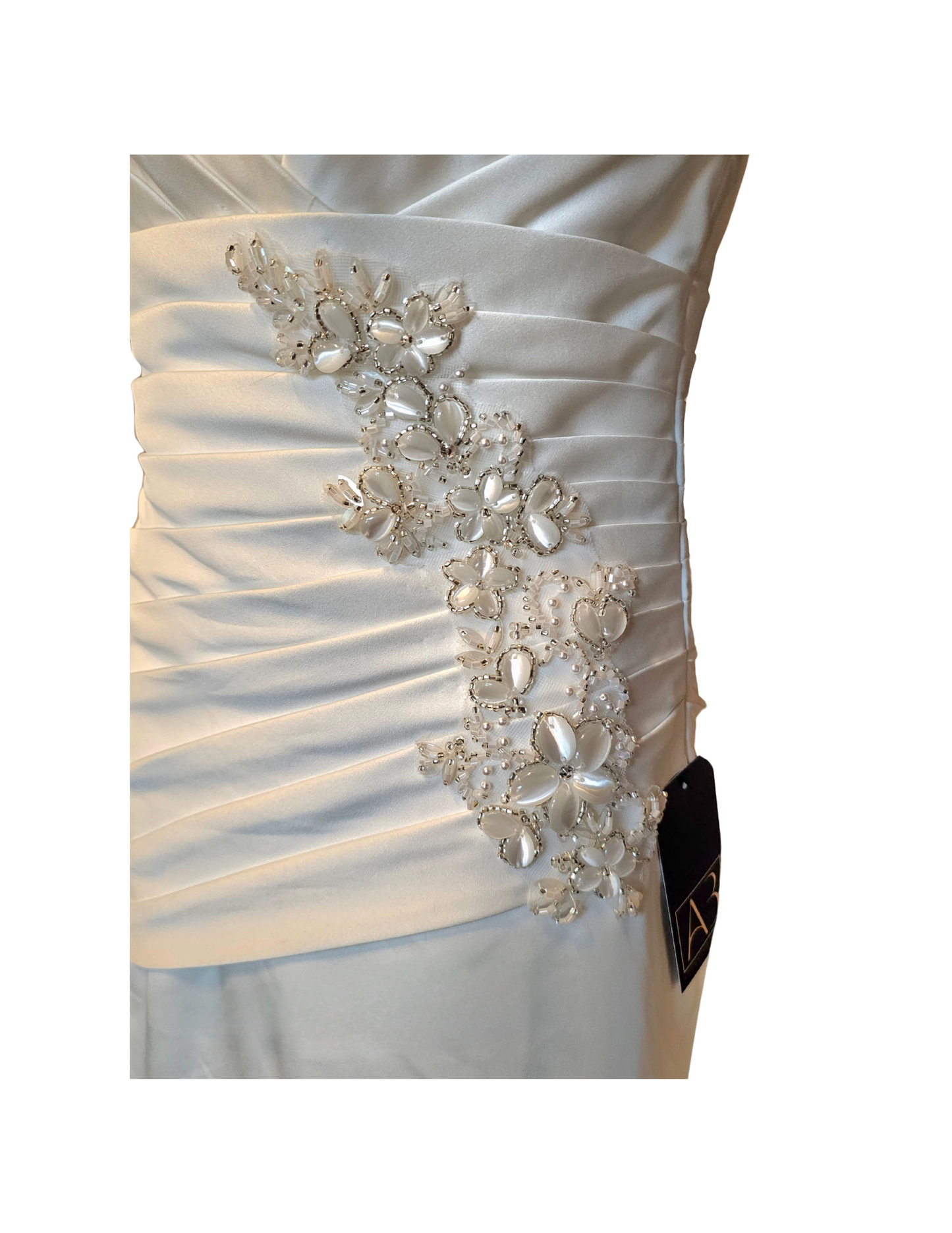 Joshua B Floral Bead Wedding Gown