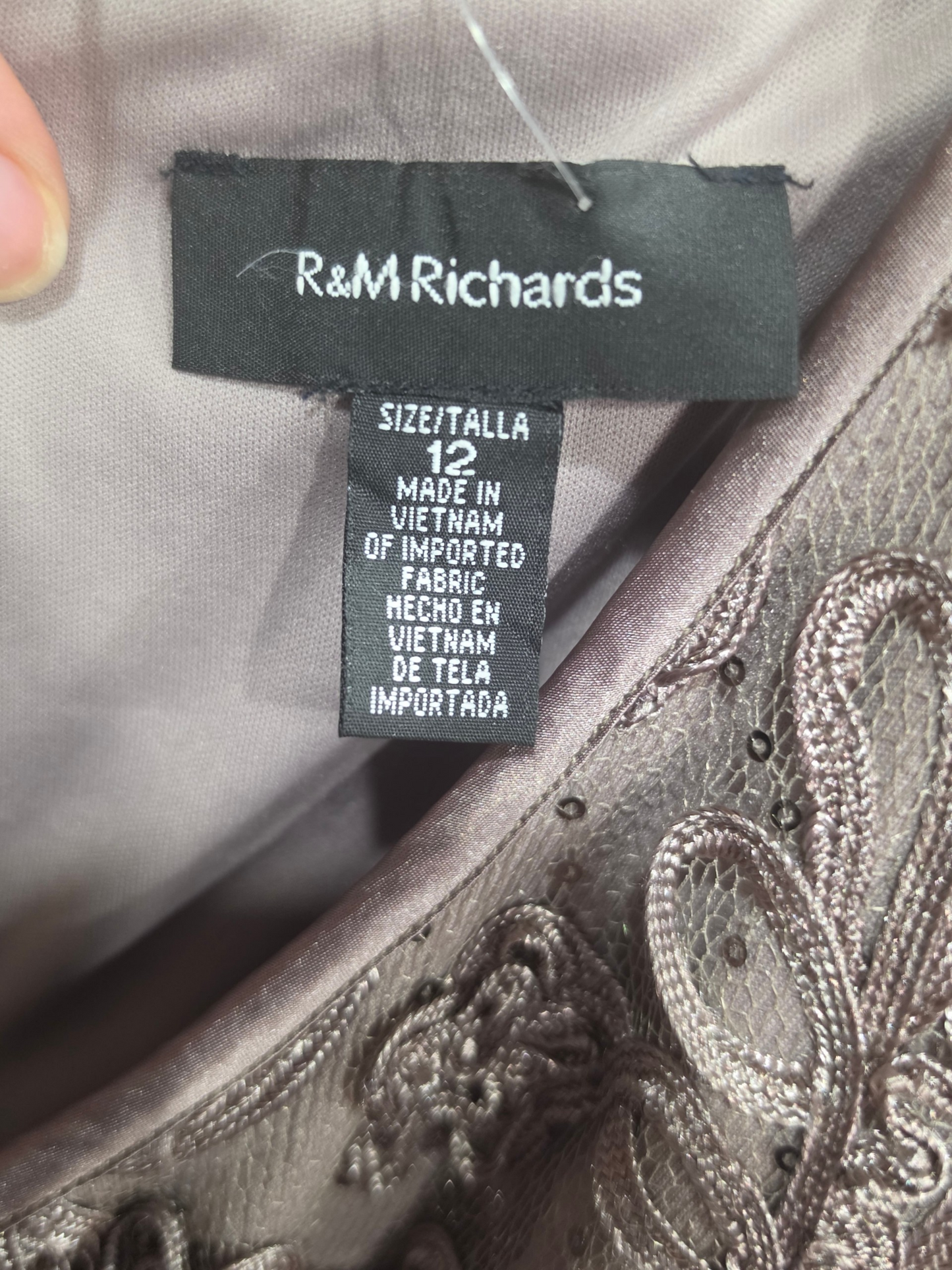 Bronze 3D Lace W/Jacket - R & M Richards