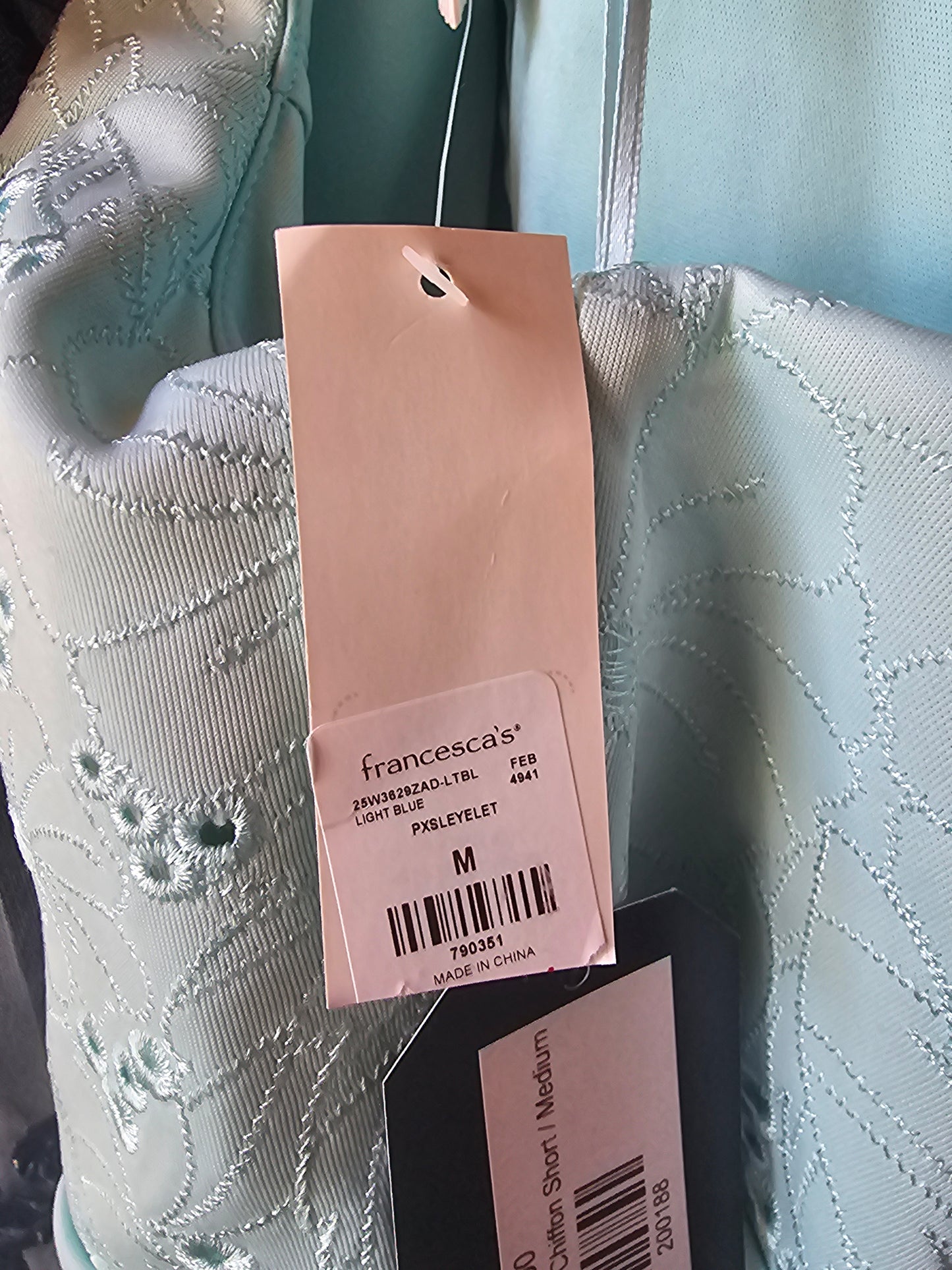 Turquois Square Halter Chiffon Short Cocktail Dress - NWT Francesca's