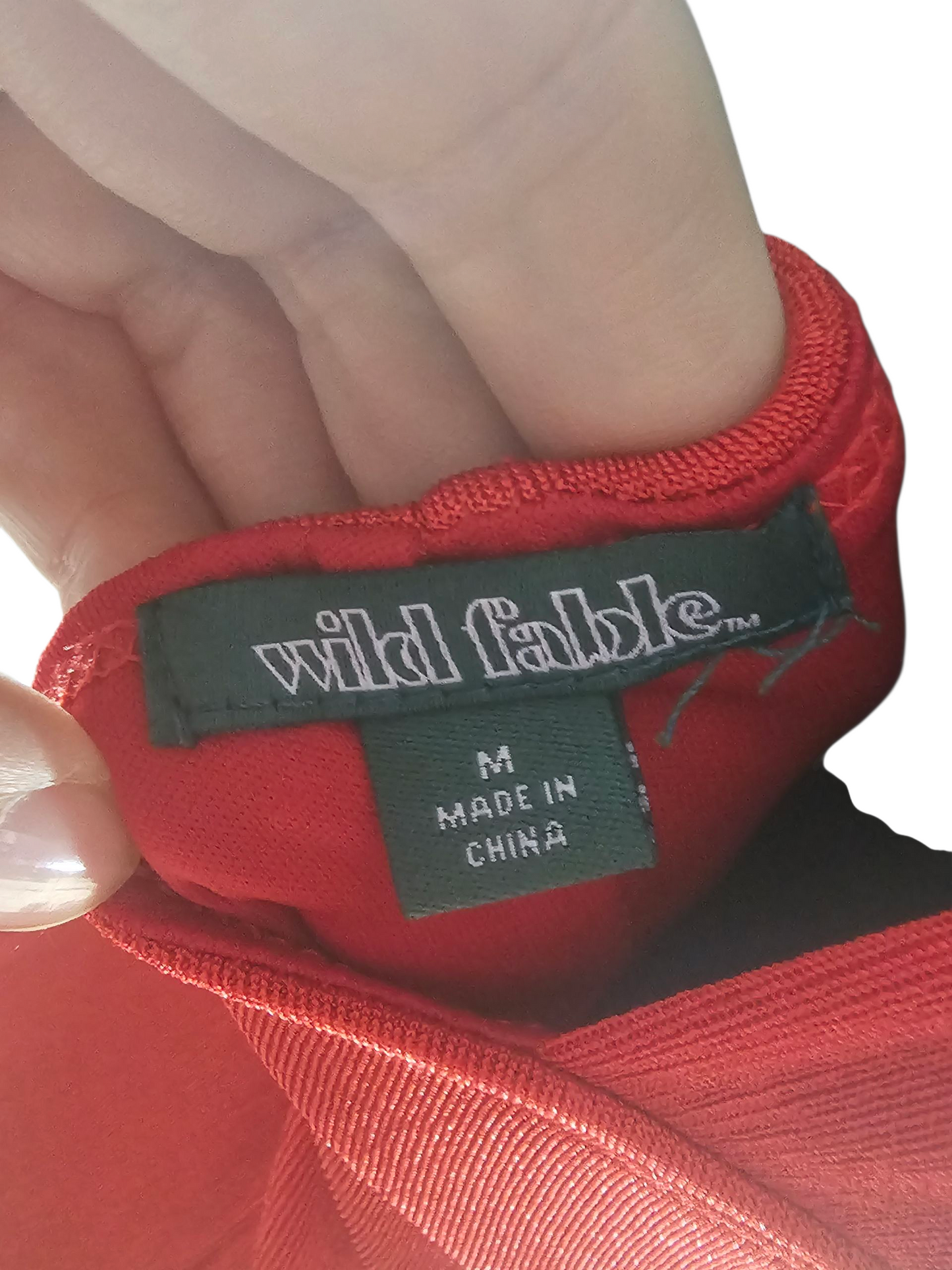 Red Cross Back Stretch Bodycon Dress - Wild Fable