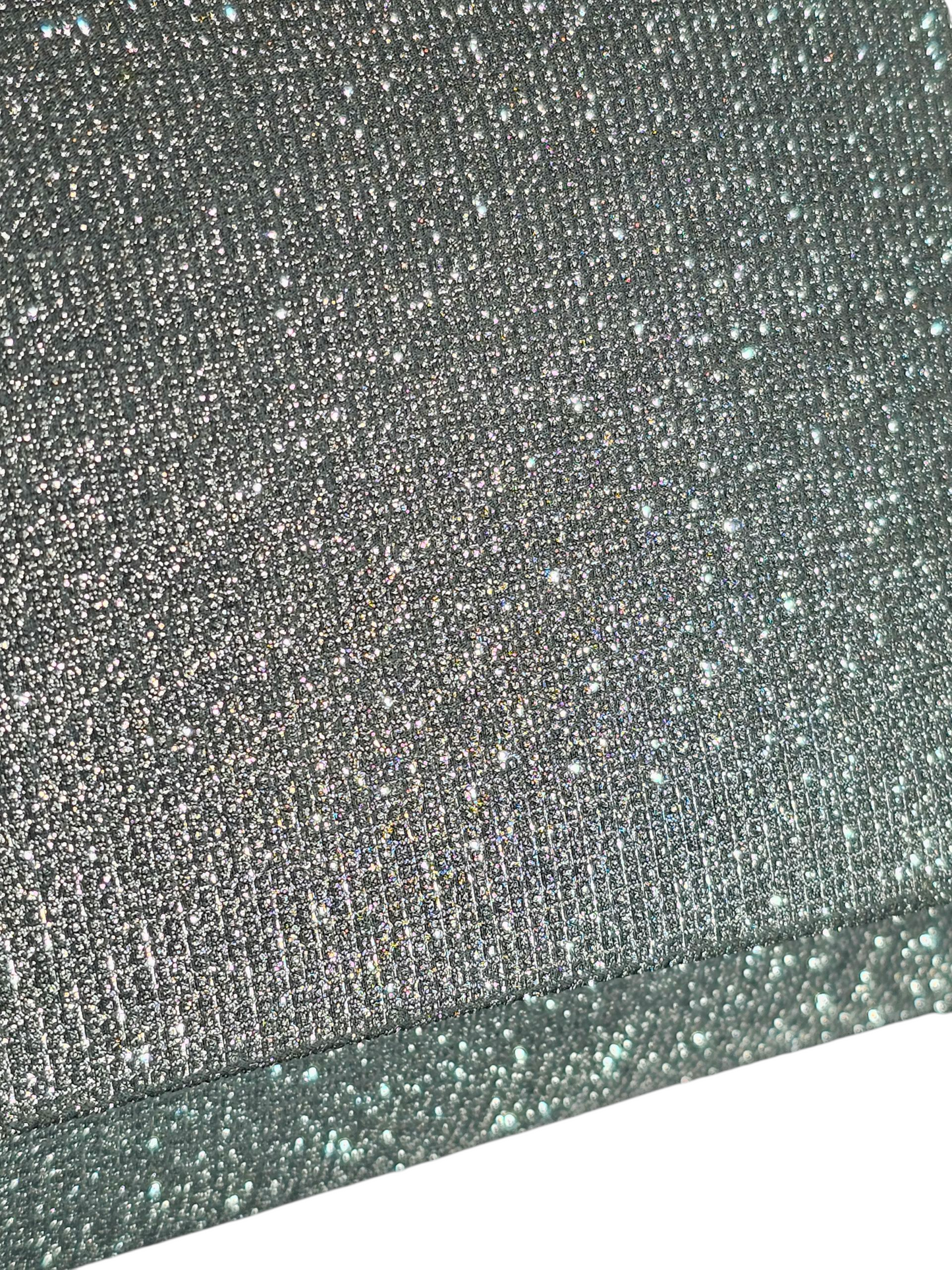 Silver Trapezoid Clutch