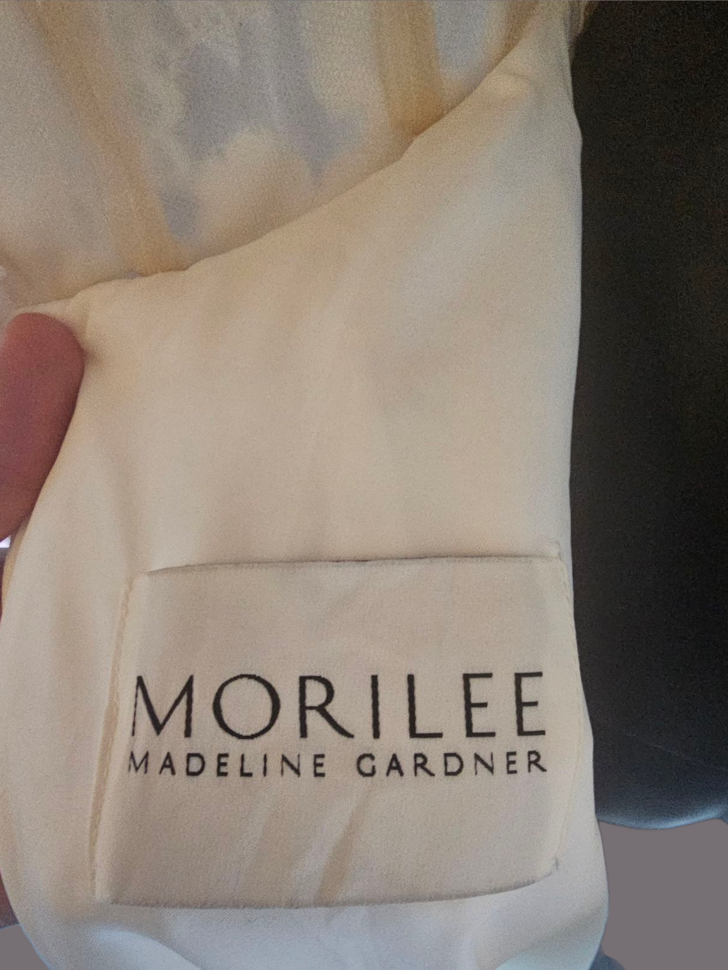 V-Neck Illusion Full Skirt Wedding Gown - Madeline Gardner