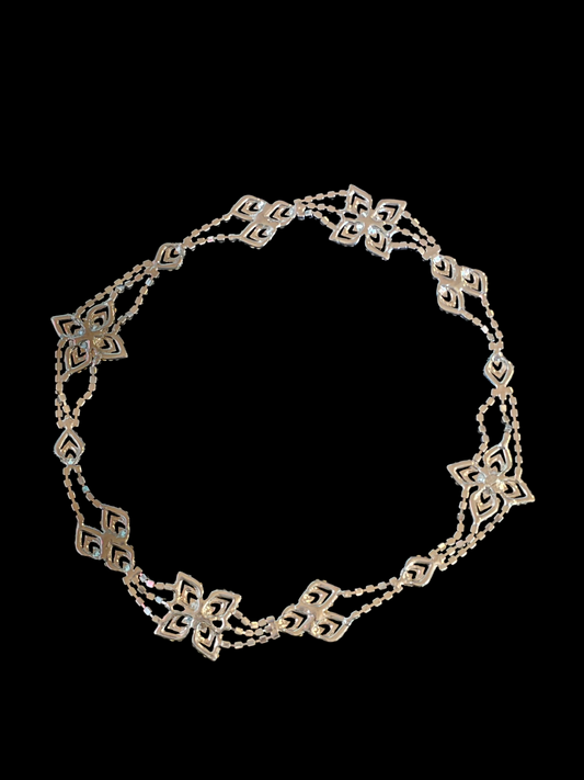 Art Deco Crystal Hair Coronet