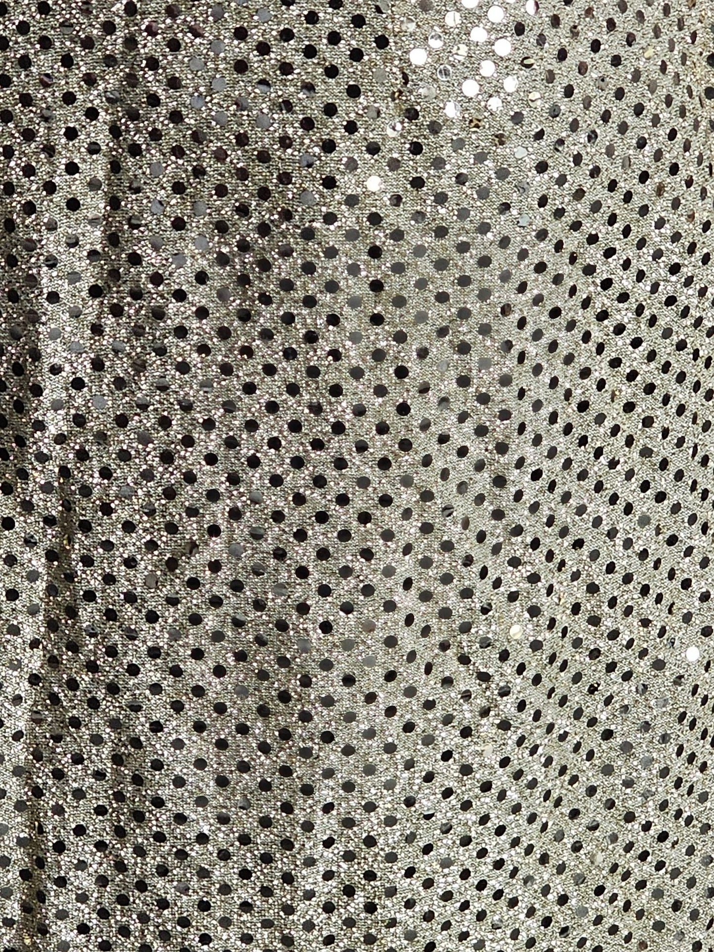 Vintage Gold Sequin Halter Sheath