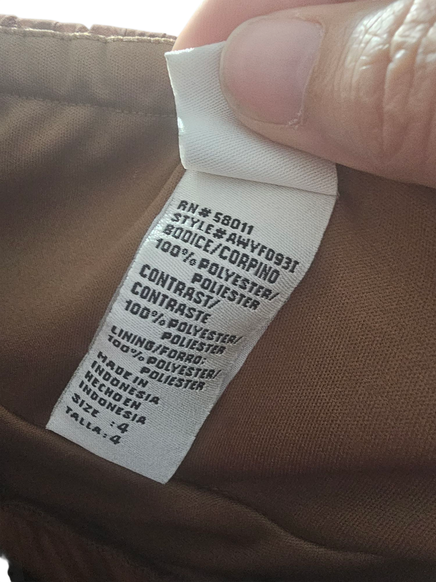 Bronze Chiffon Halter Casual Dress - Sangria