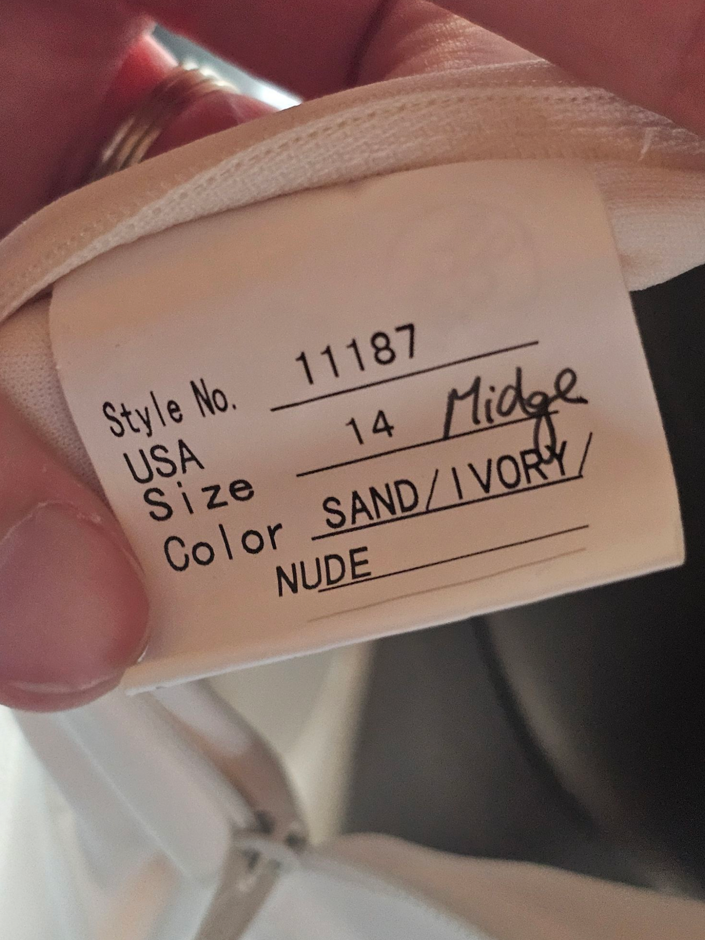 Lace Illusion Bodice Strapless Plunge - Justin Alexander