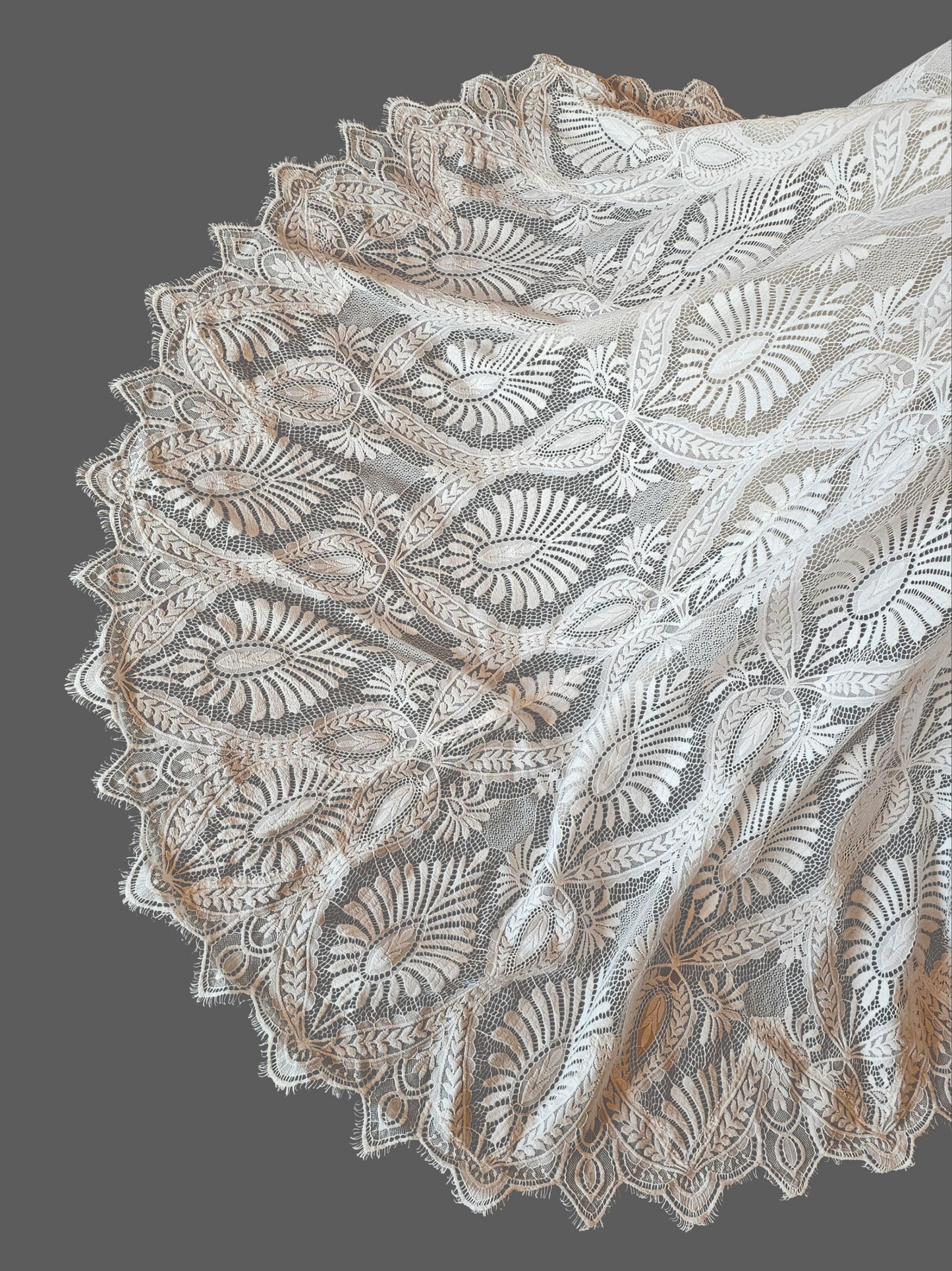 Boho Open Weave Lace Racer Halter Open Back Fitted Wedding Gown - Wilderly Bride