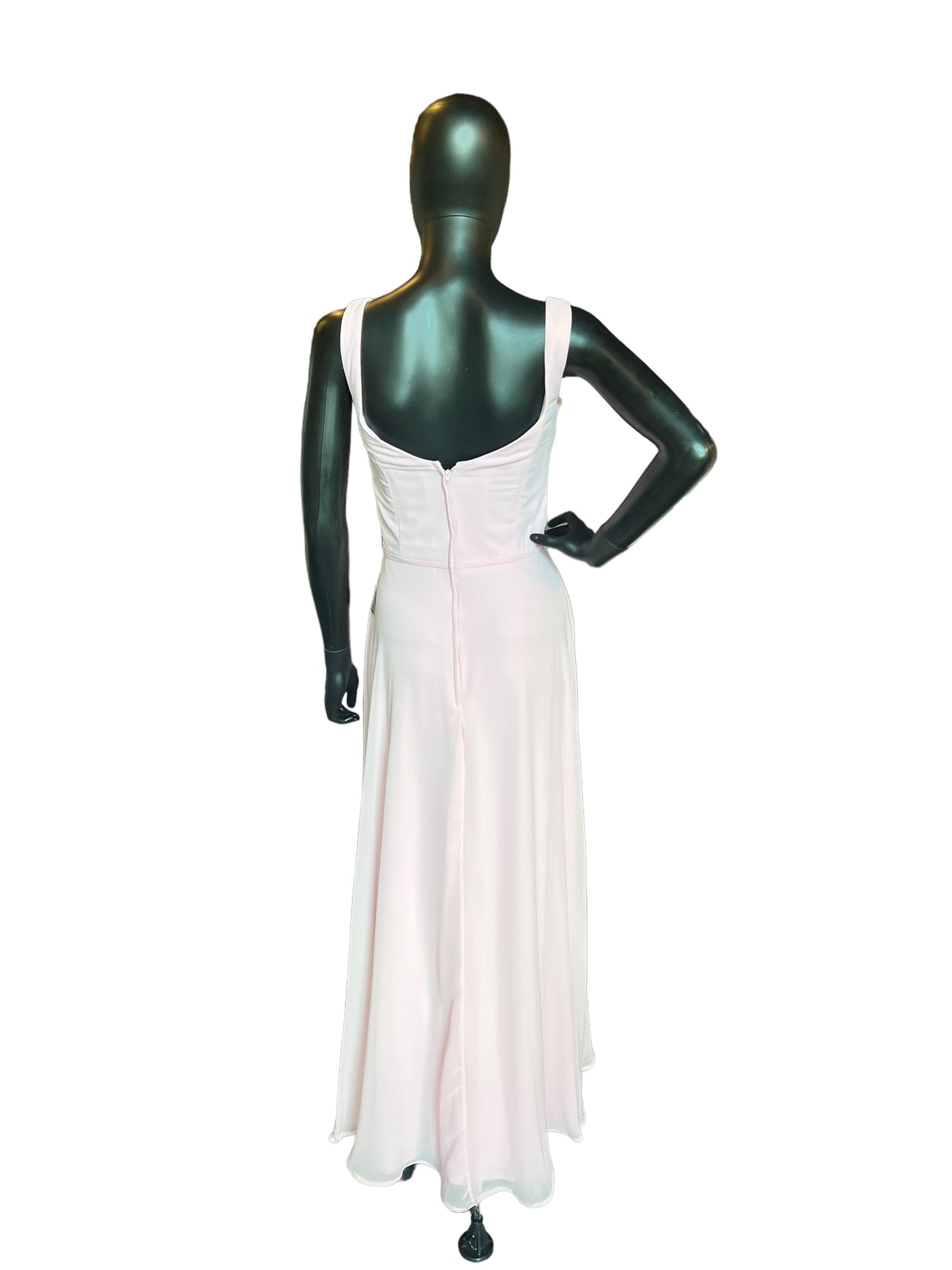 Kennedy Blue Baby Pink Chiffon Sweetheart