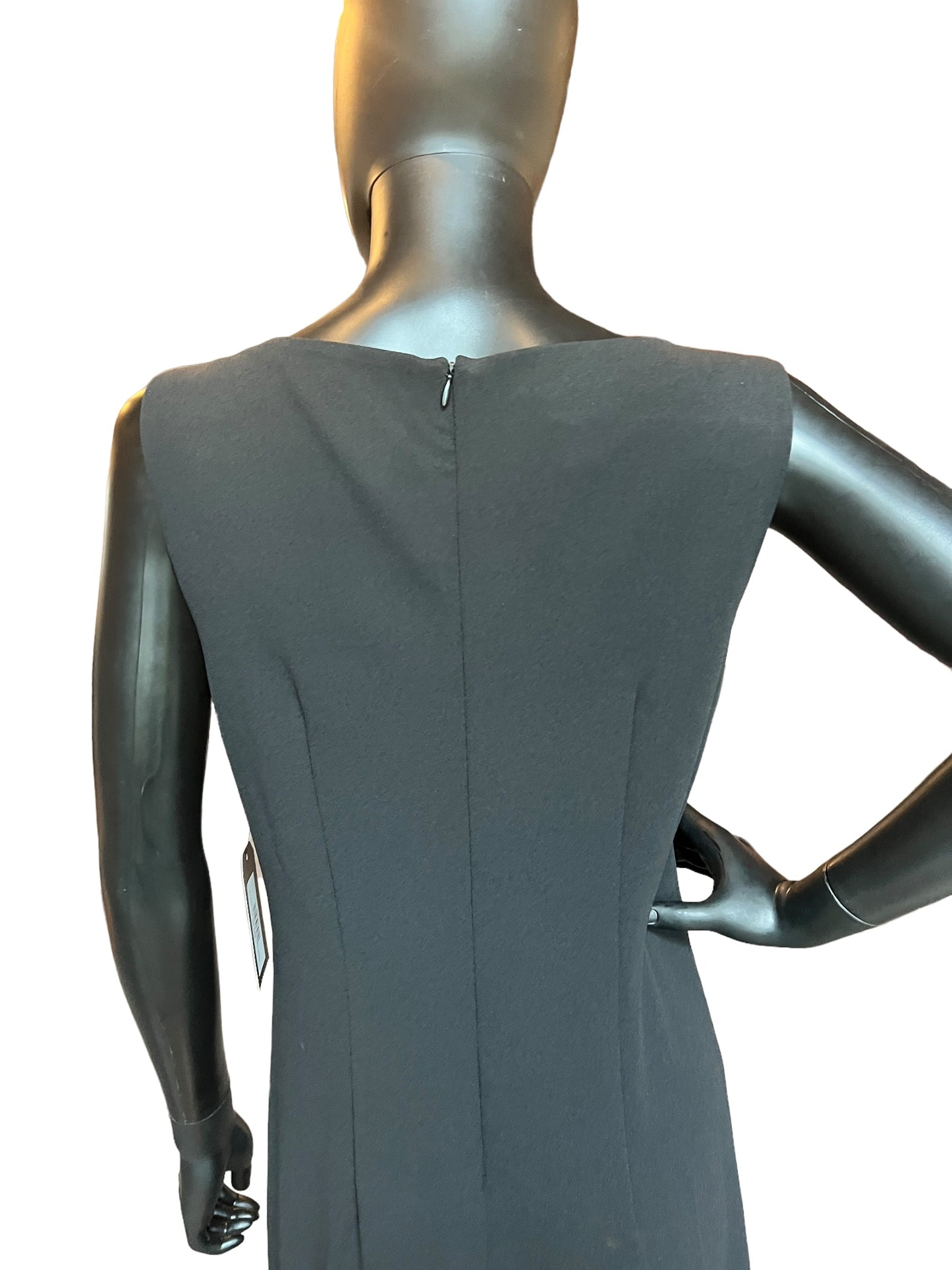 Black Sparkle Knee Flounce Cocktail Dress - NWT Alyx