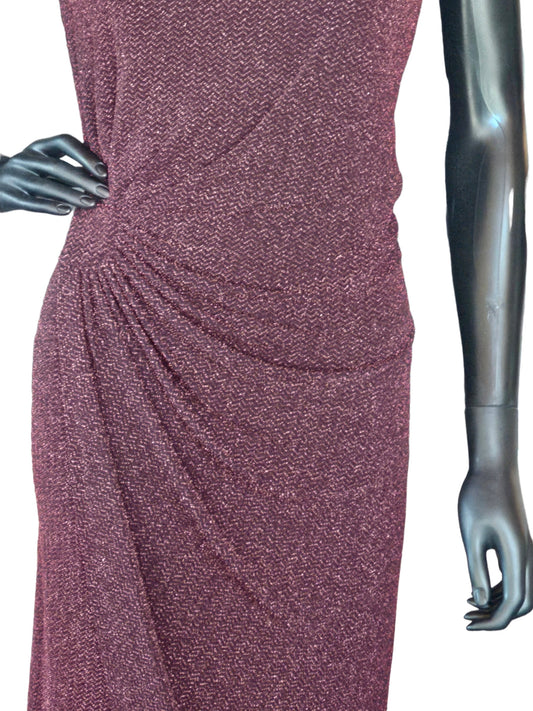 Red/Black Sparkle Side Sweep