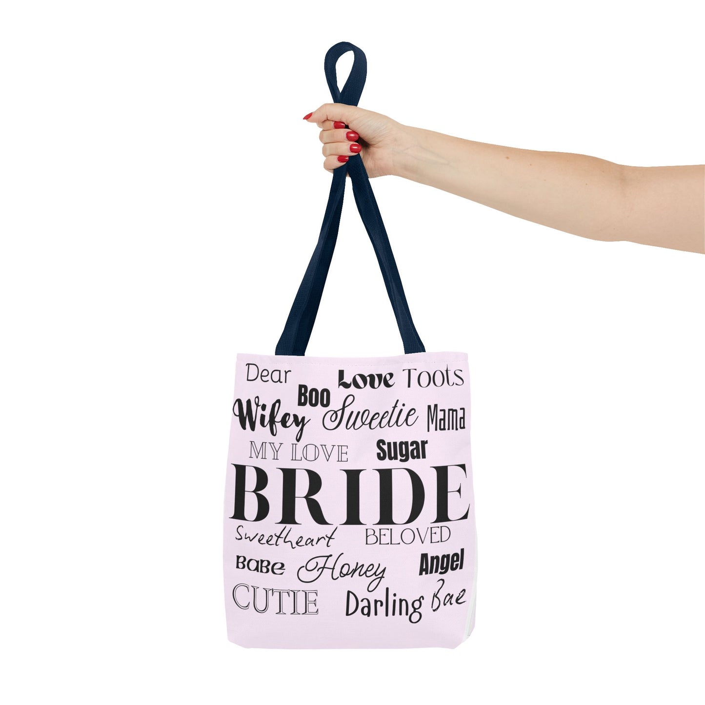 Bride Tote Bag - Perfect for Weddings, Bridal Showers, Engagements, Bachelorette Parties, Bride Gift