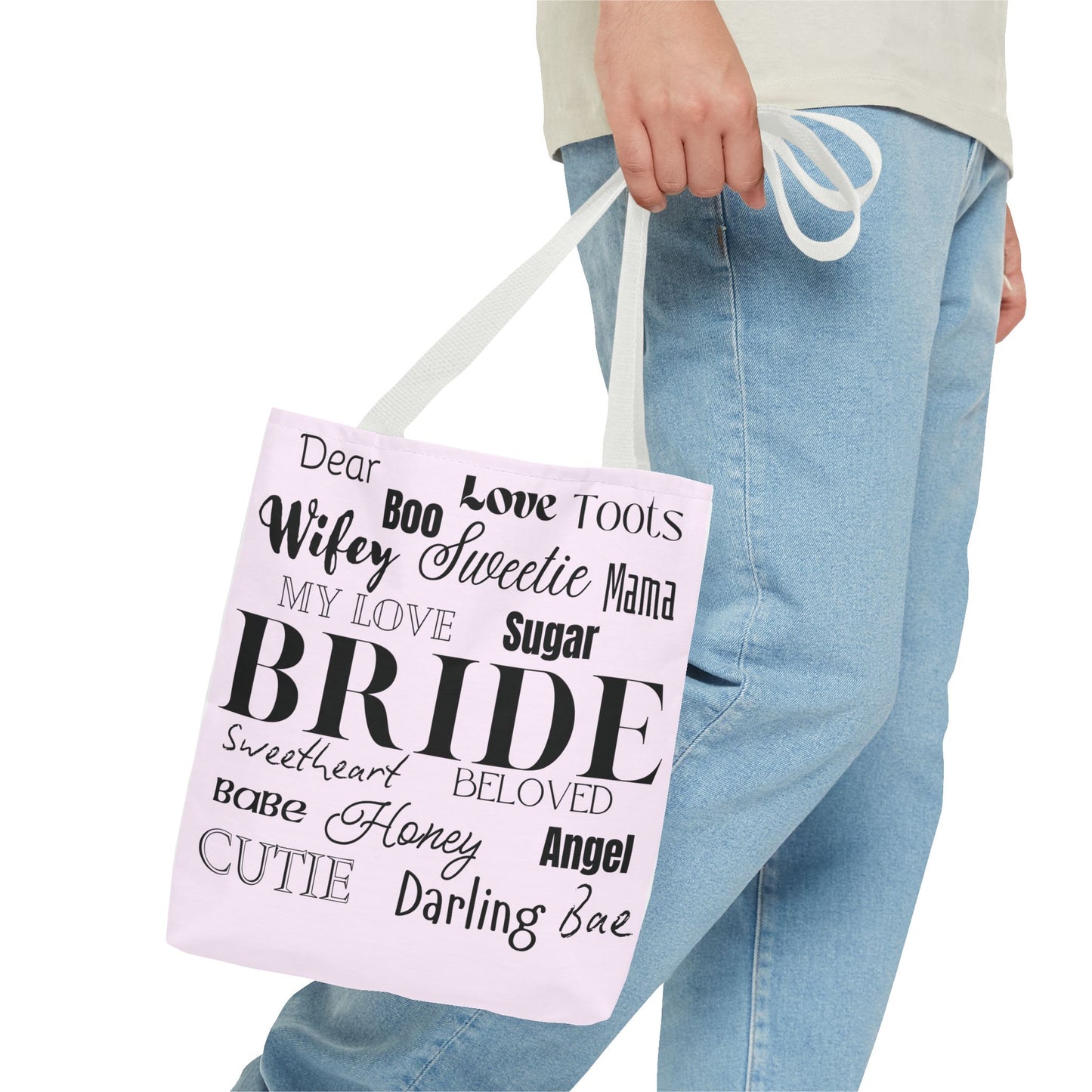 Bride Tote Bag - Perfect for Weddings, Bridal Showers, Engagements, Bachelorette Parties, Bride Gift
