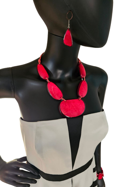 Black/White Stripe Strapless Cocktail Dress / Party Dress