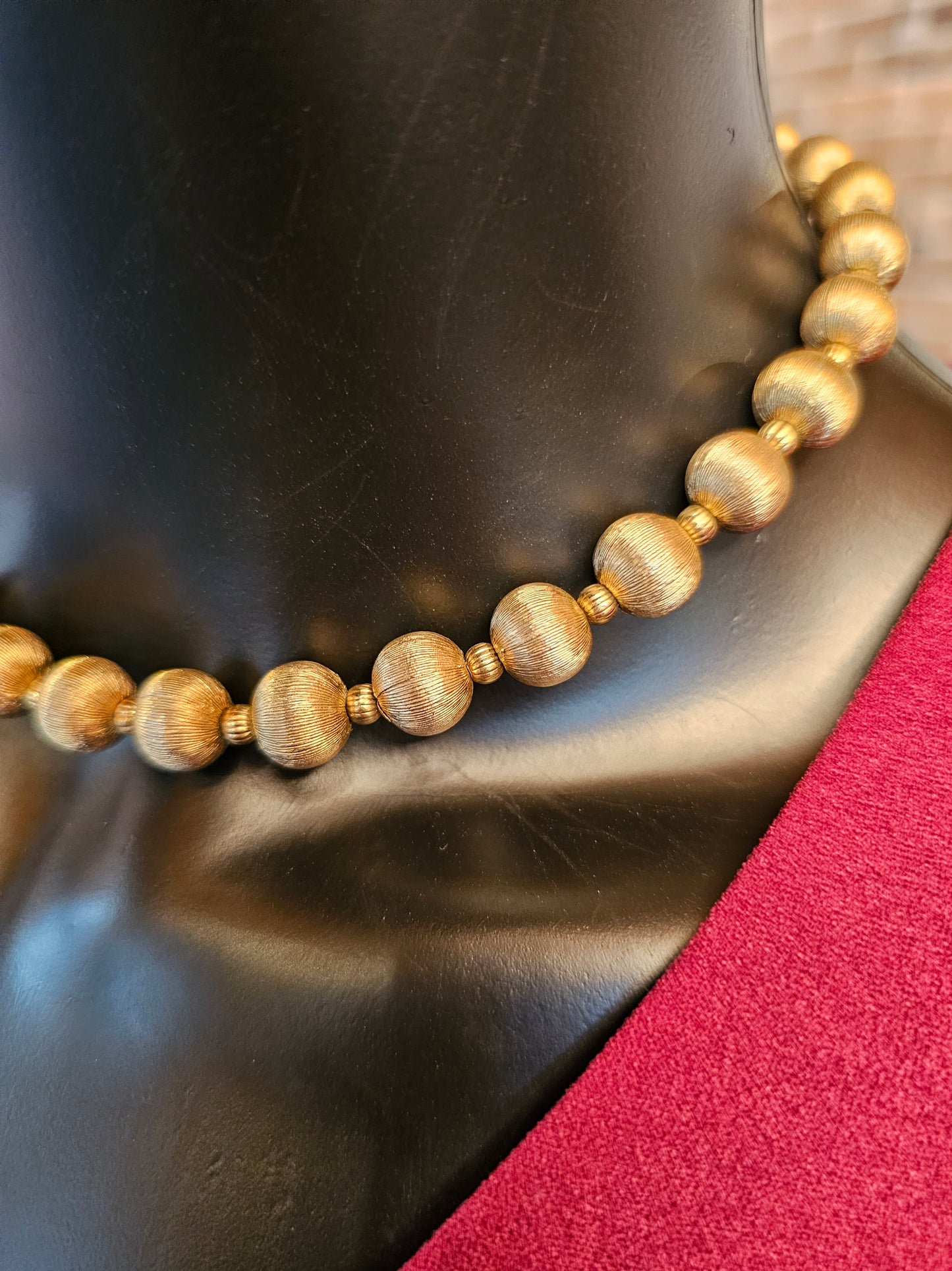 Vintage Gold Metal Beads