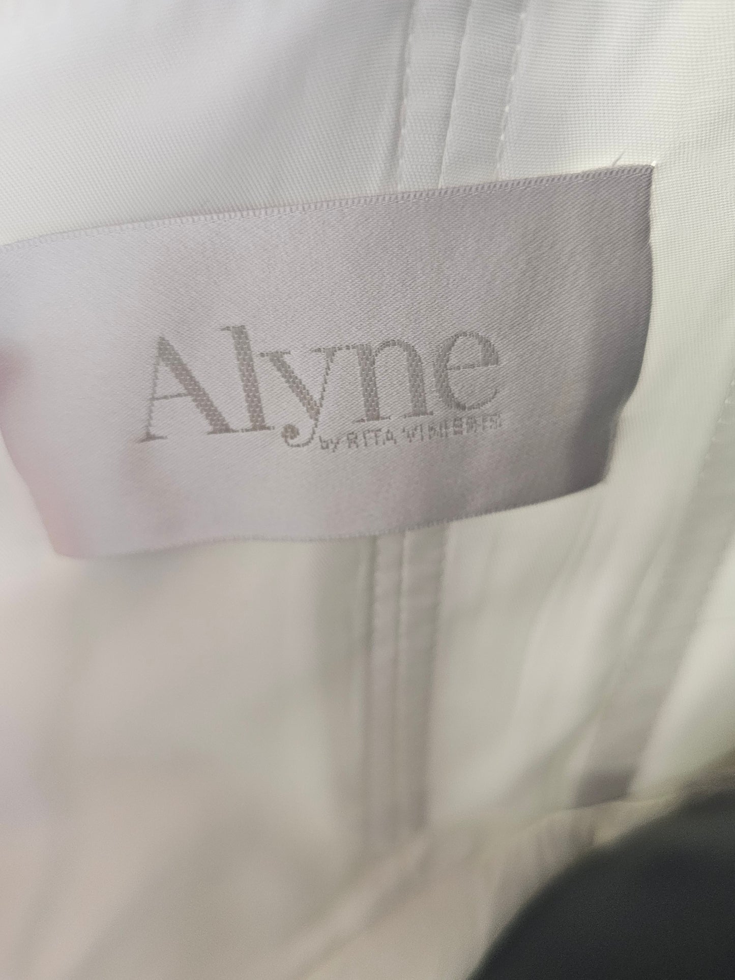 Ivory Matte Satin Strapless Wedding Gown - Couture - Alyne