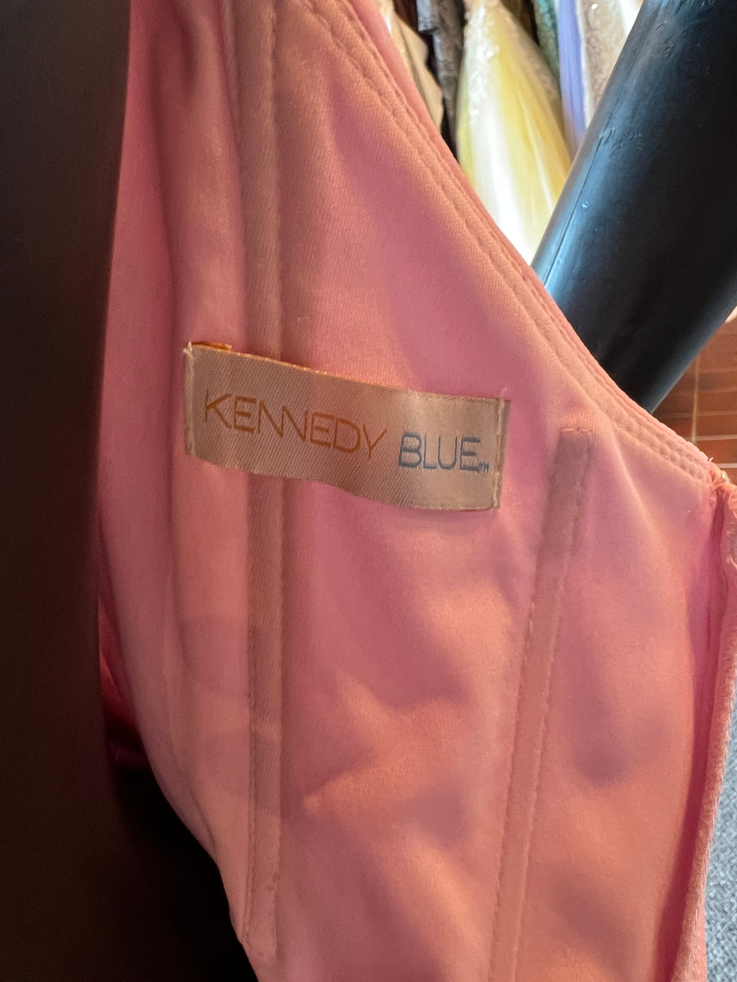 Kennedy Blue Baby Pink Chiffon Sweetheart
