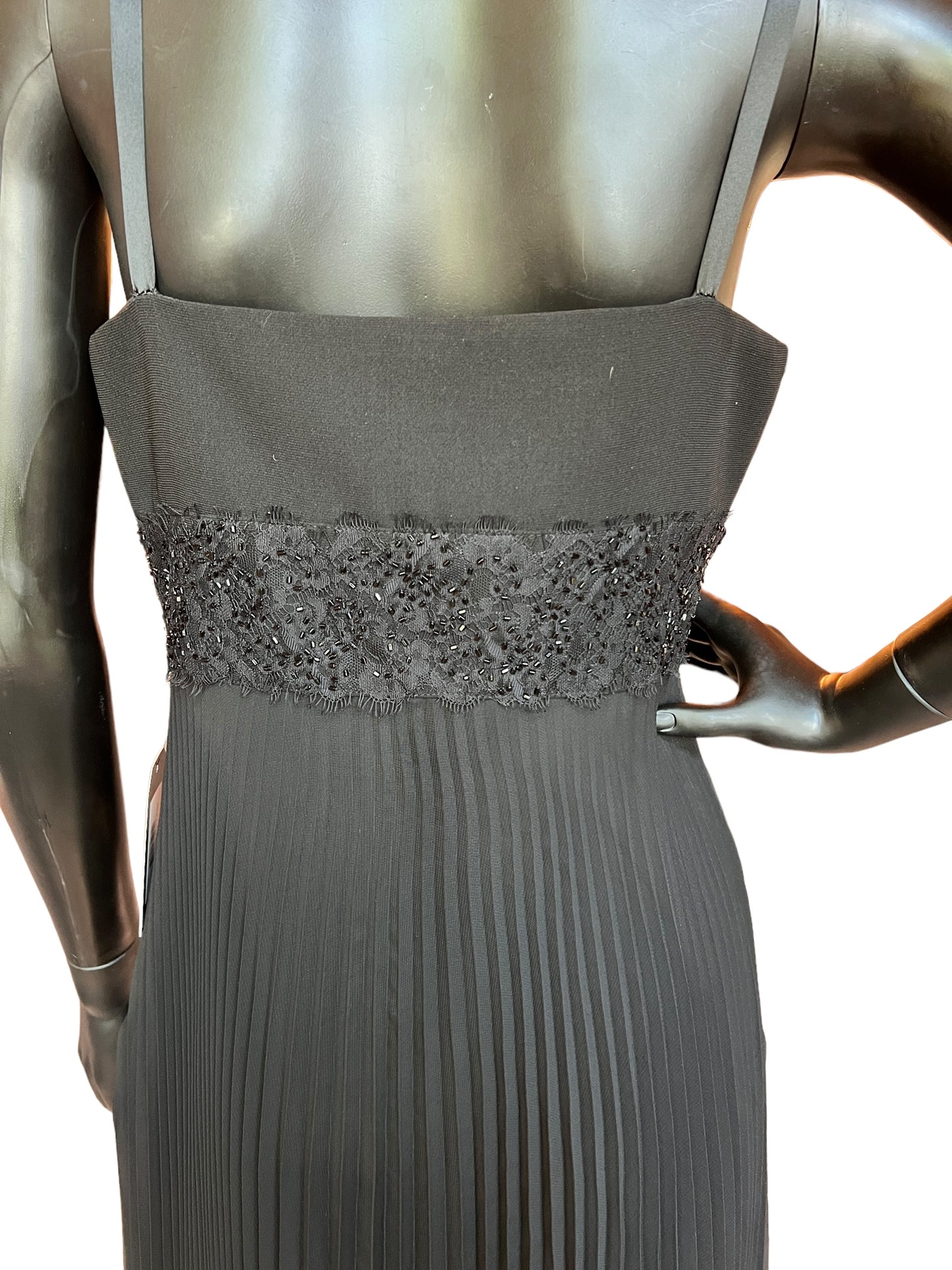 Black Spaghetti Strap Short Dress / Cocktail Dress