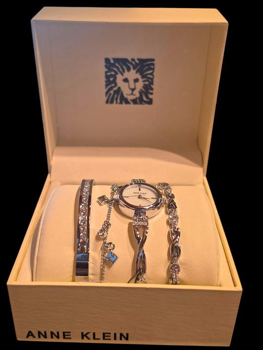 Anne Klein Watch/Bracelet Set - New
