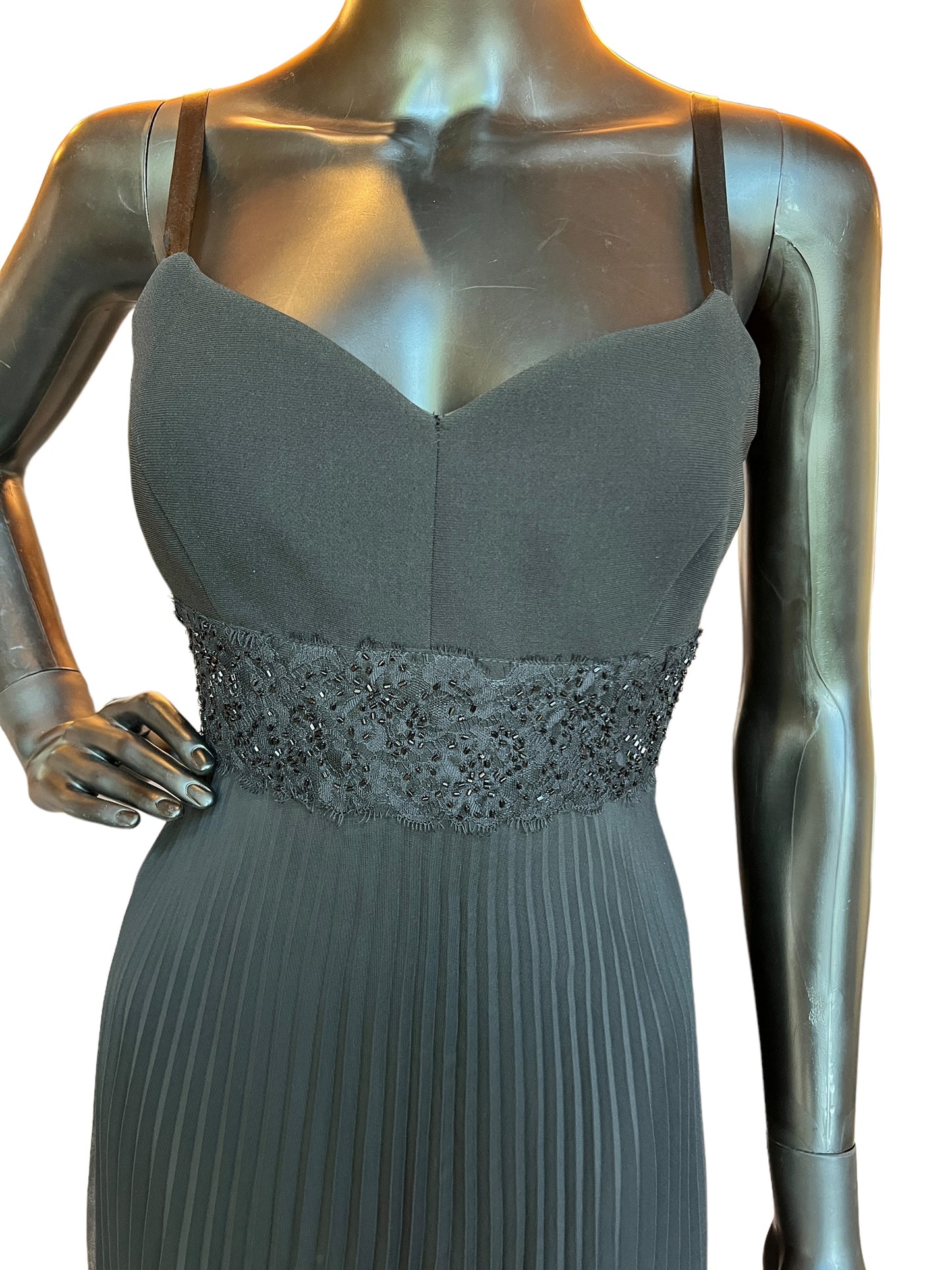 Black Spaghetti Strap Short Dress / Cocktail Dress