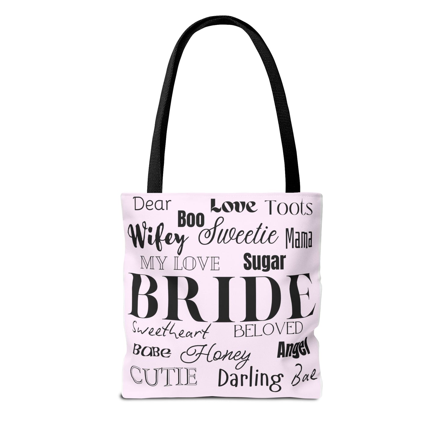Bride Tote Bag - Perfect for Weddings, Bridal Showers, Engagements, Bachelorette Parties, Bride Gift
