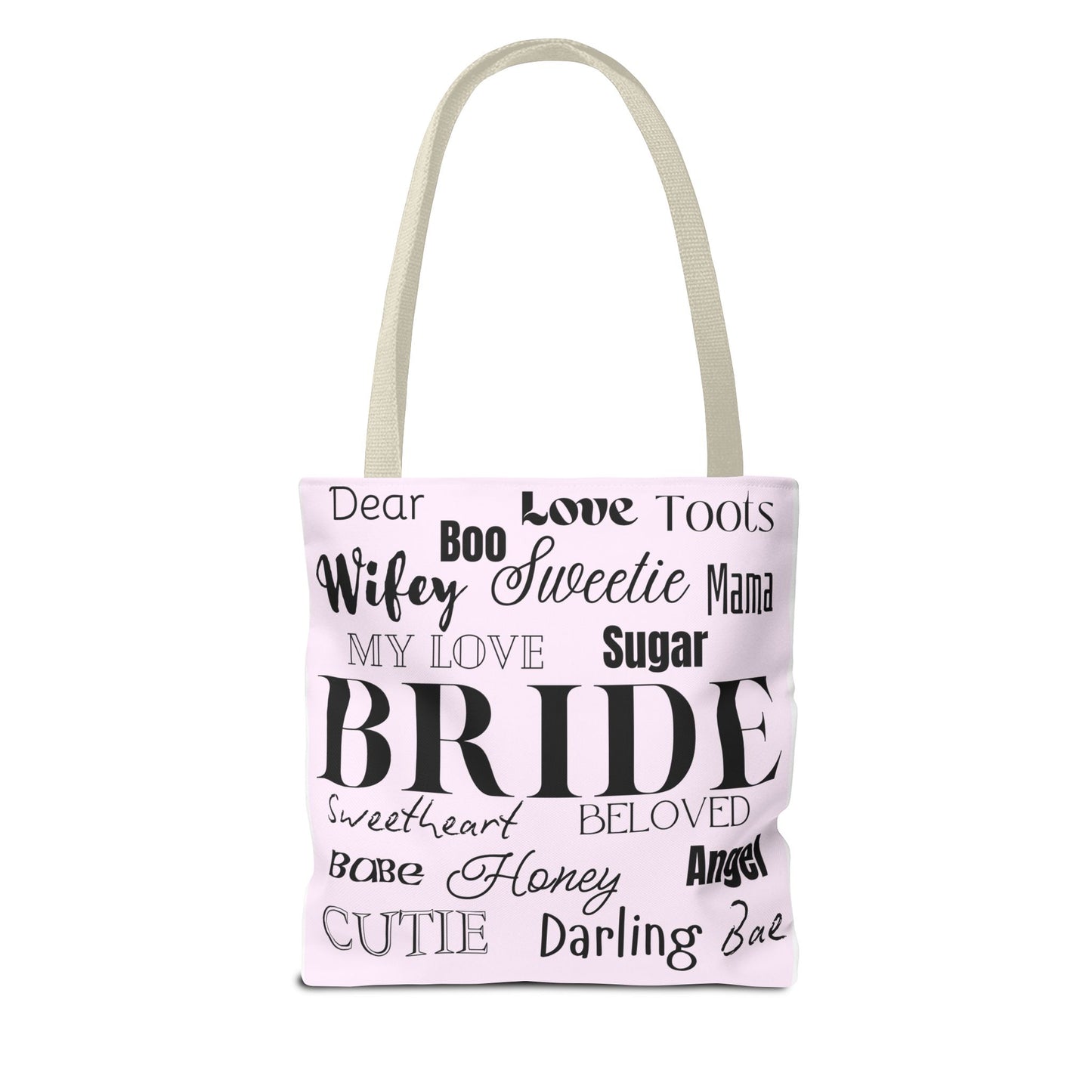 Bride Tote Bag - Perfect for Weddings, Bridal Showers, Engagements, Bachelorette Parties, Bride Gift