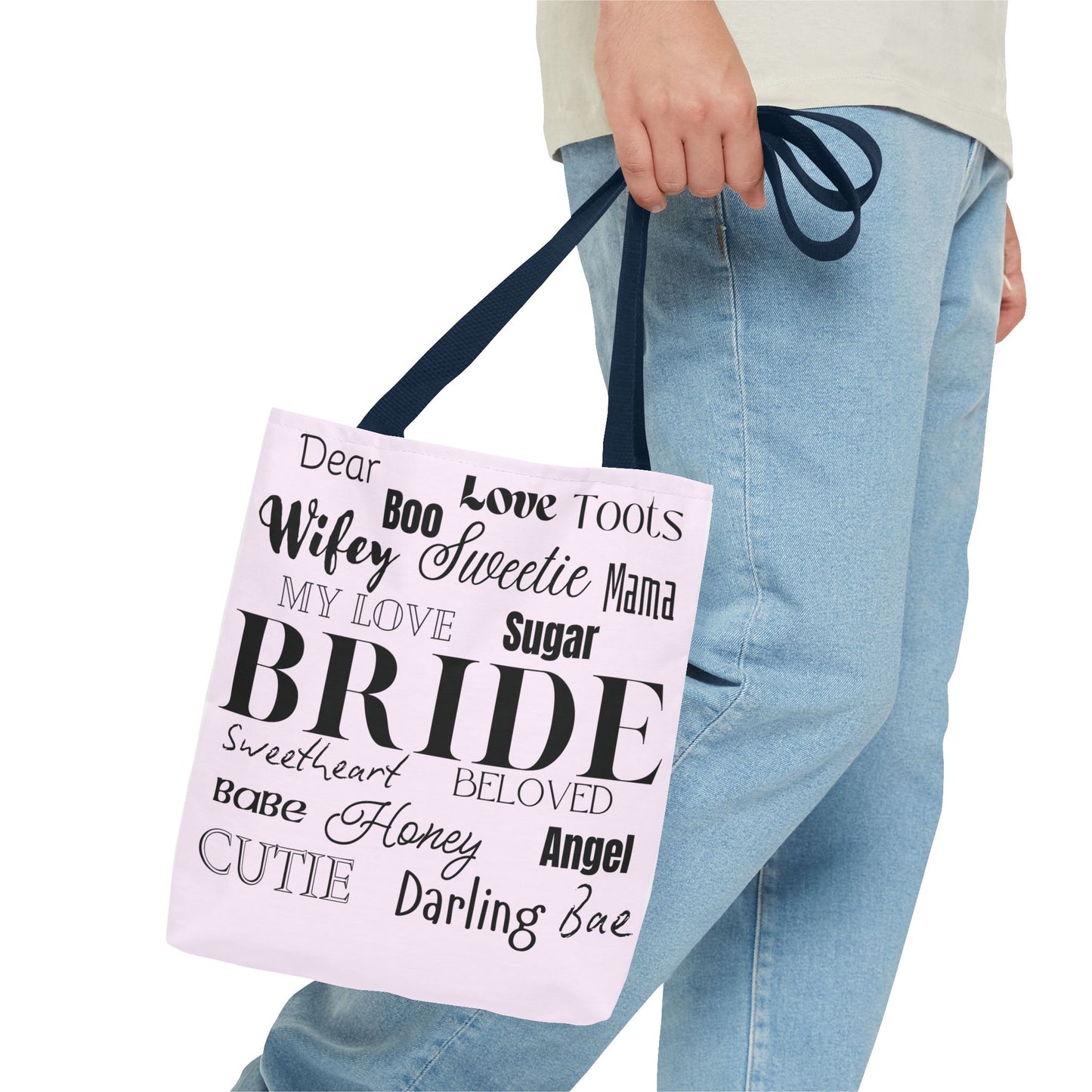Bride Tote Bag - Perfect for Weddings, Bridal Showers, Engagements, Bachelorette Parties, Bride Gift