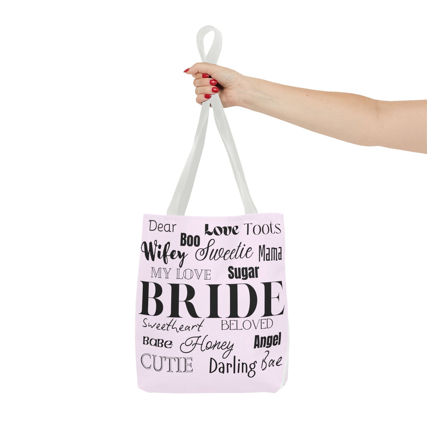 Bride Tote Bag - Perfect for Weddings, Bridal Showers, Engagements, Bachelorette Parties, Bride Gift