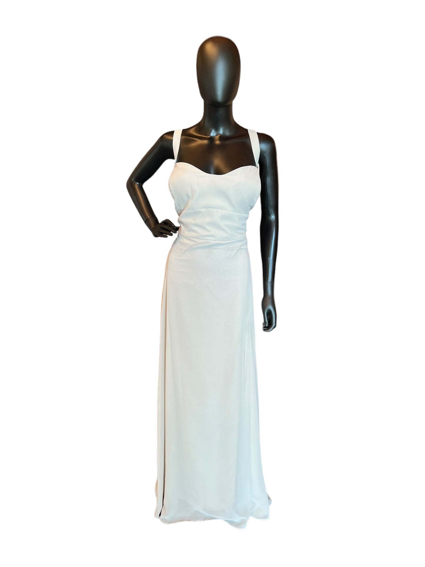 Jenny Yoo Grey Chiffon