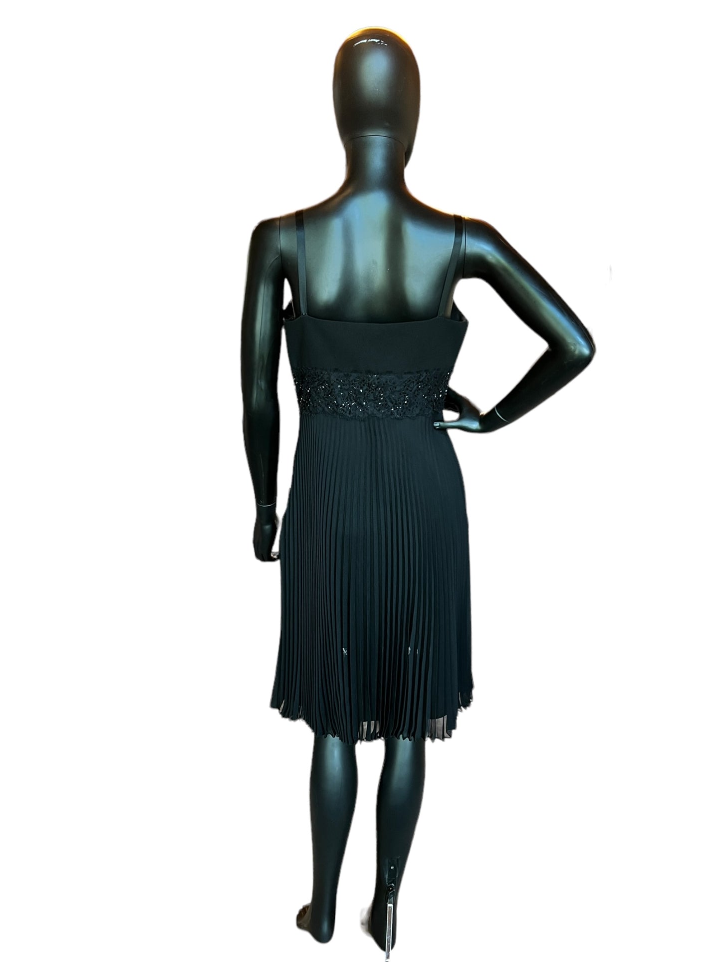 Black Spaghetti Strap Short Dress / Cocktail Dress