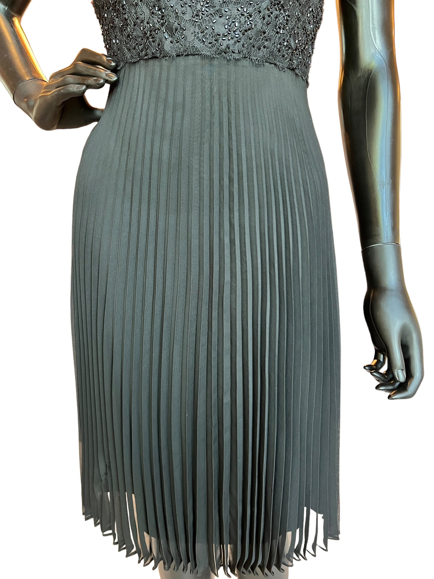 Black Spaghetti Strap Short Dress / Cocktail Dress