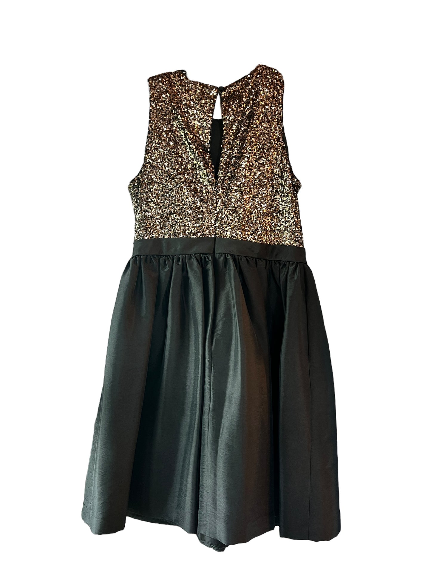Gold Sequin Calvin Klein Short Cocktail Dress / Party Dress