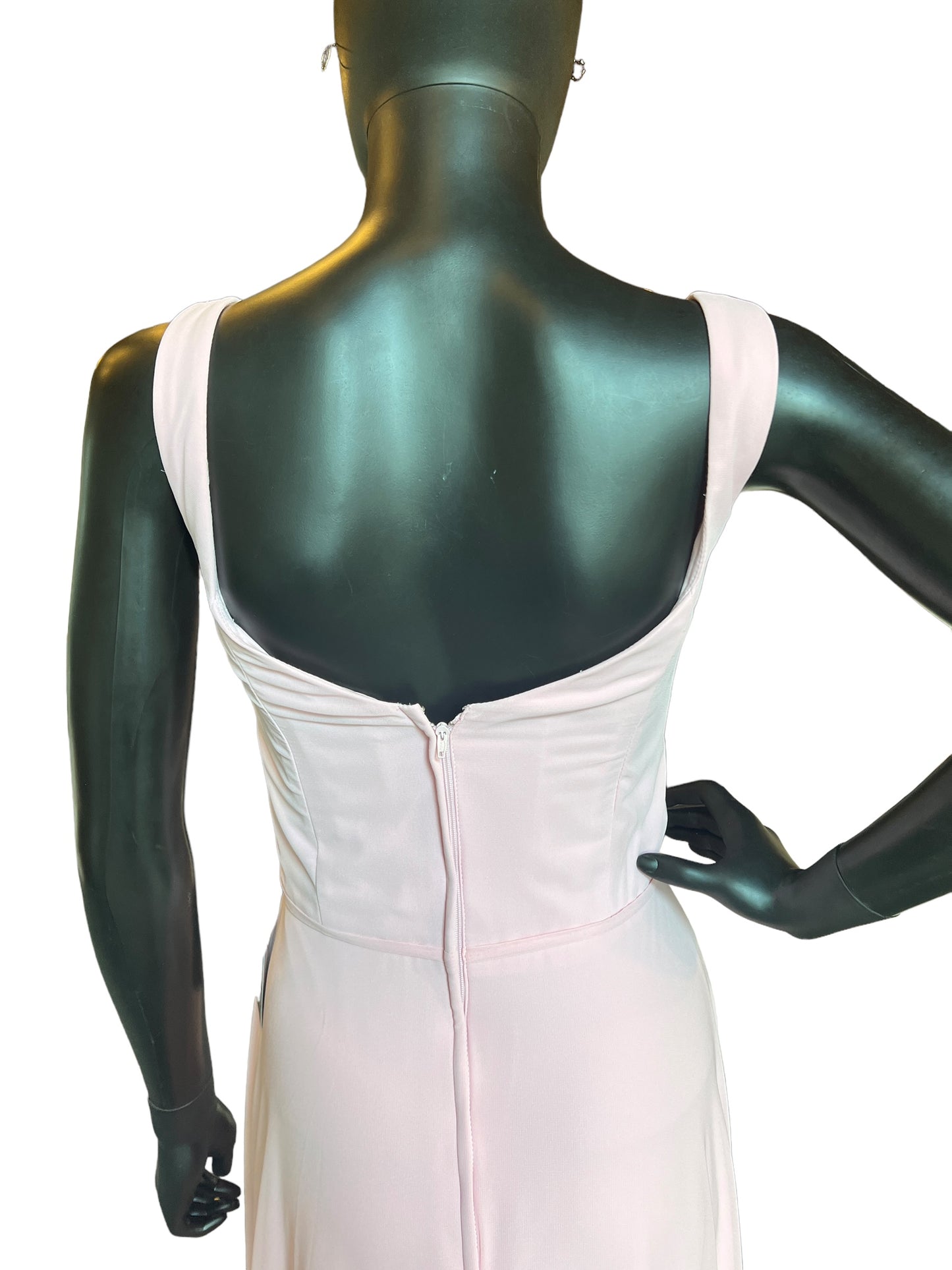 Kennedy Blue Baby Pink Chiffon Sweetheart