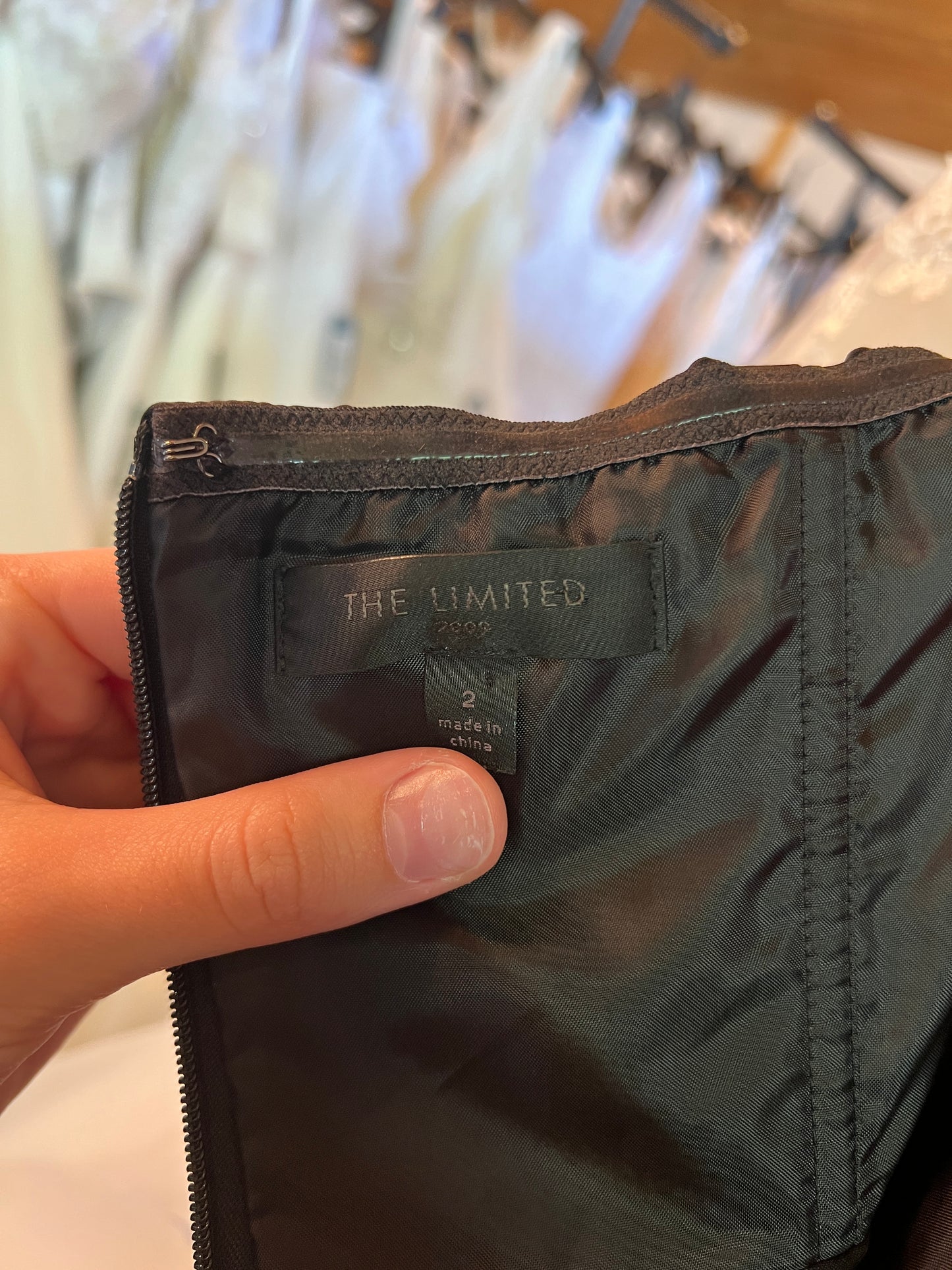 Black Satin Strapless Short Dress