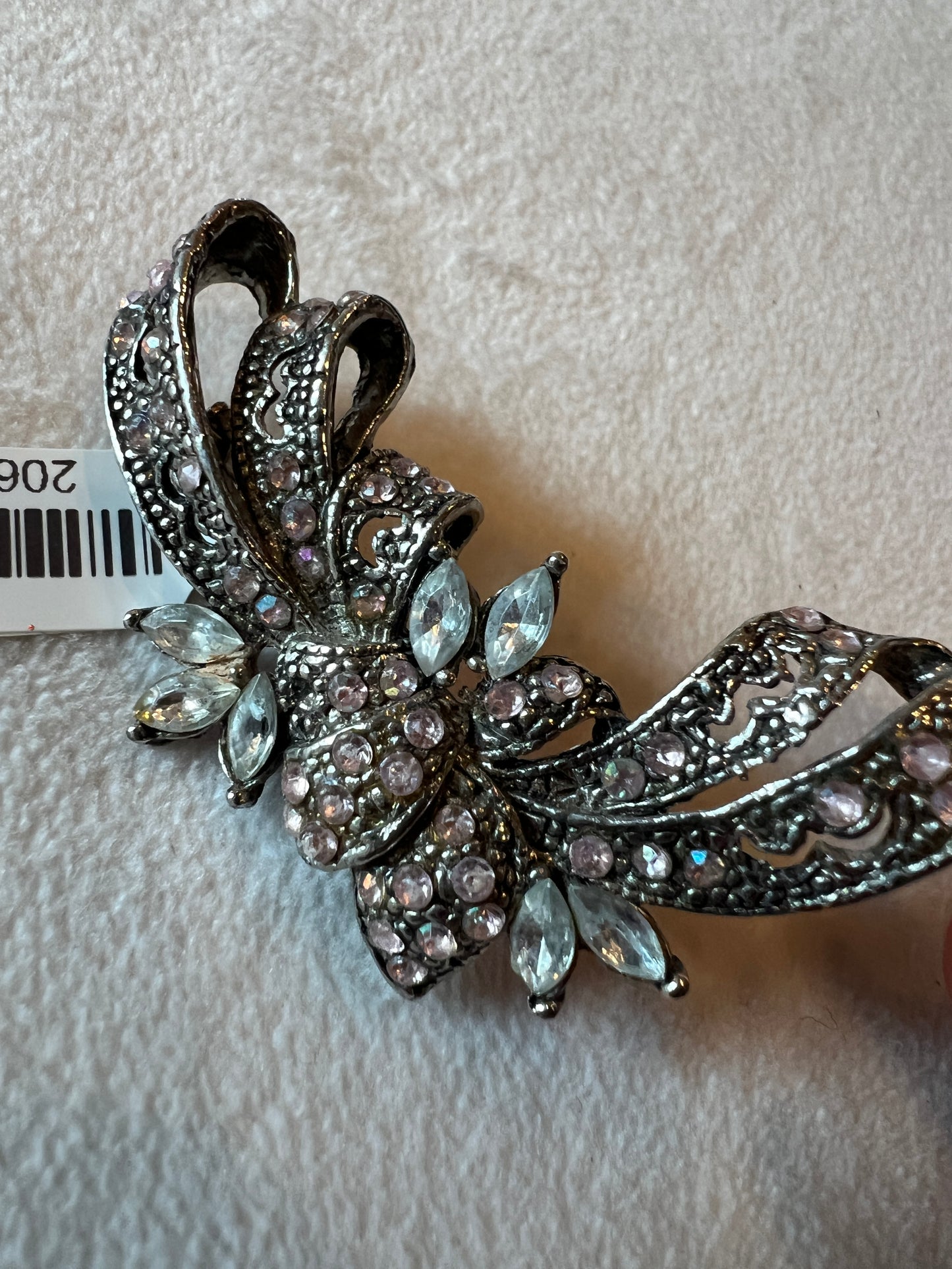 Lavendar Filigree Pin