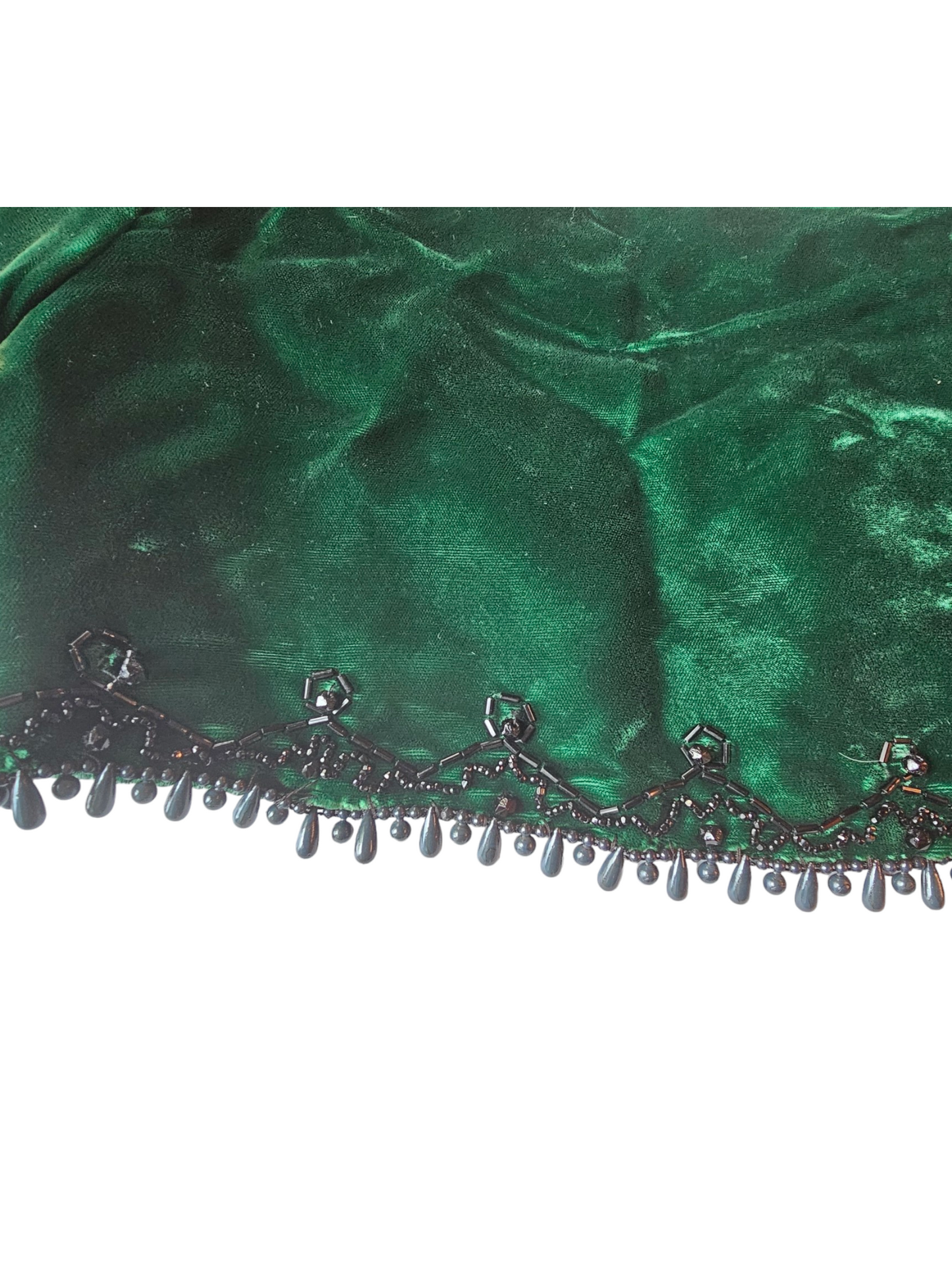 Vintage Green Velvet Jacket