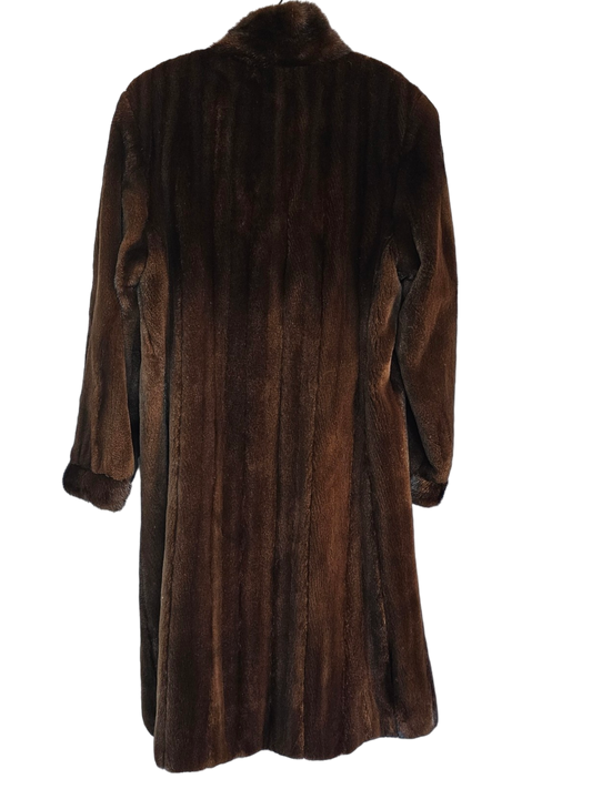 Vintage Long Sable Fur Coat