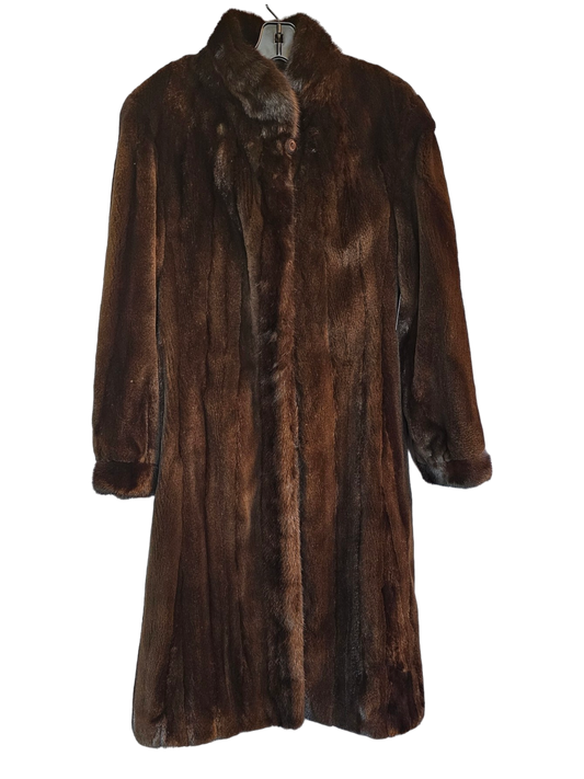 Vintage Long Sable Fur Coat