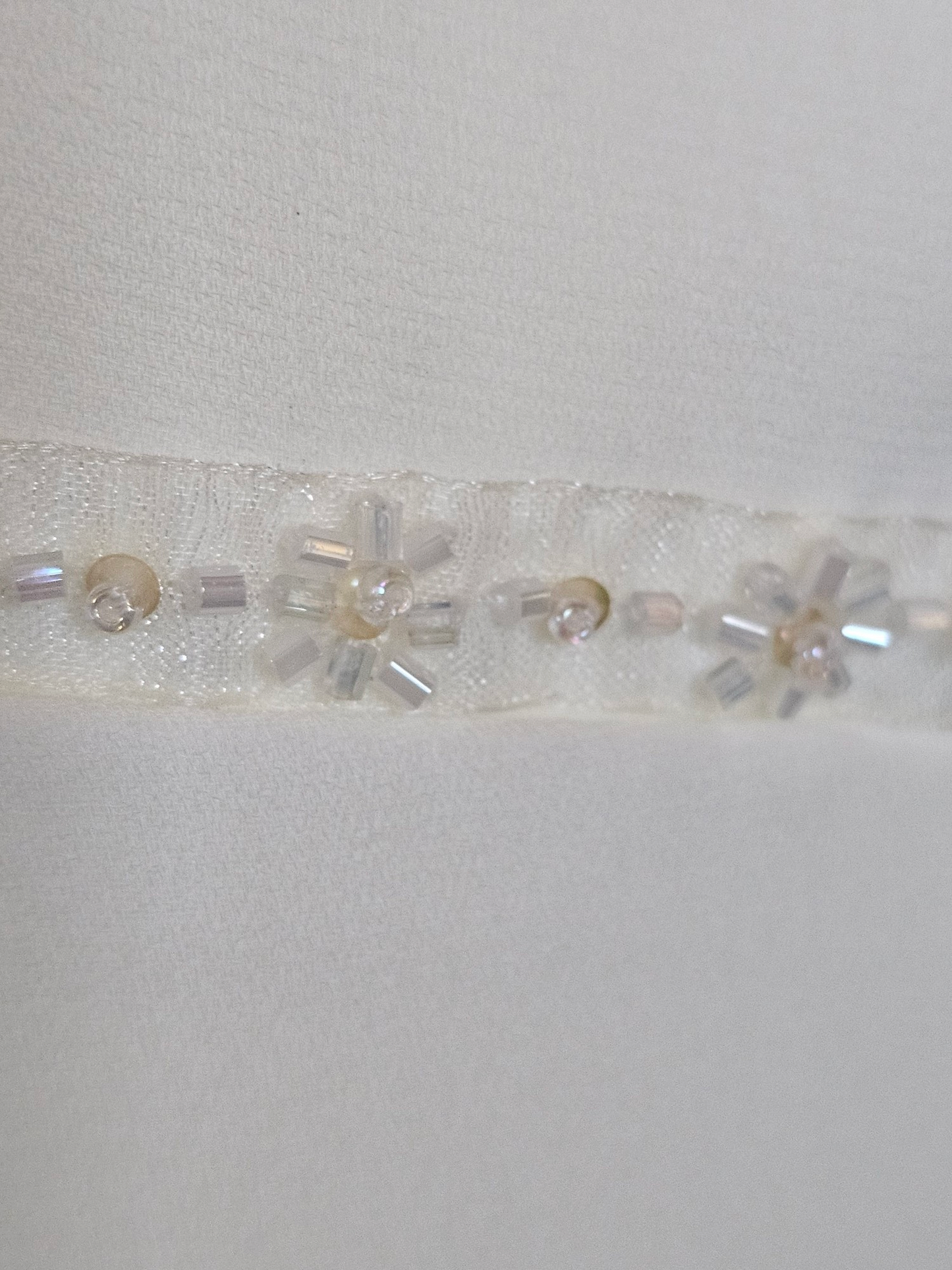 White Chiffon Child's Dress