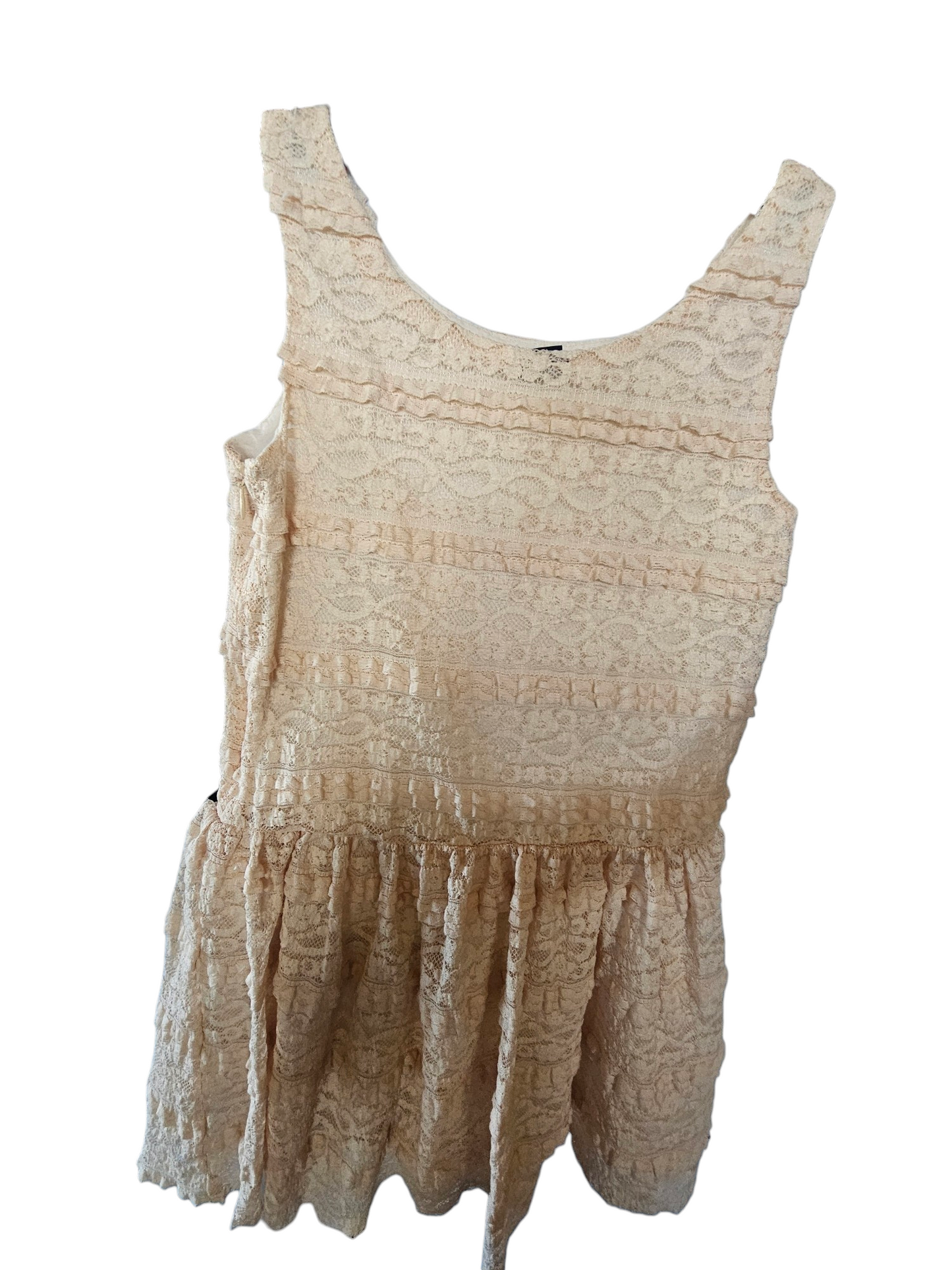 Champagne Flounce Flower Girl