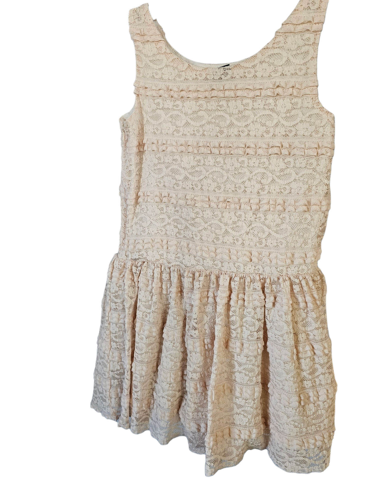 Champagne Flounce Flower Girl