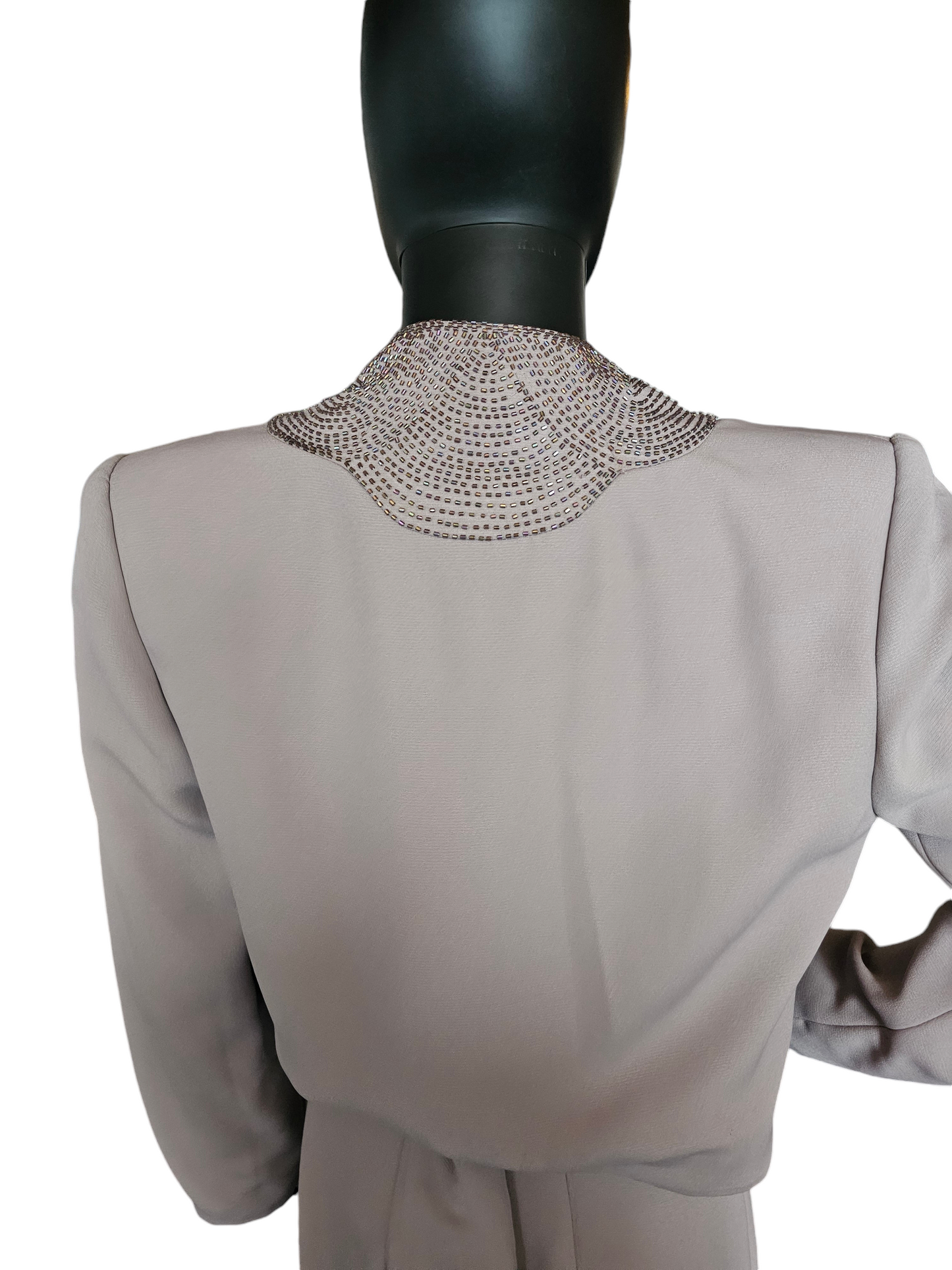 Light Lavender Formal Sheath Dress W/Jacket - Marcelle Couture