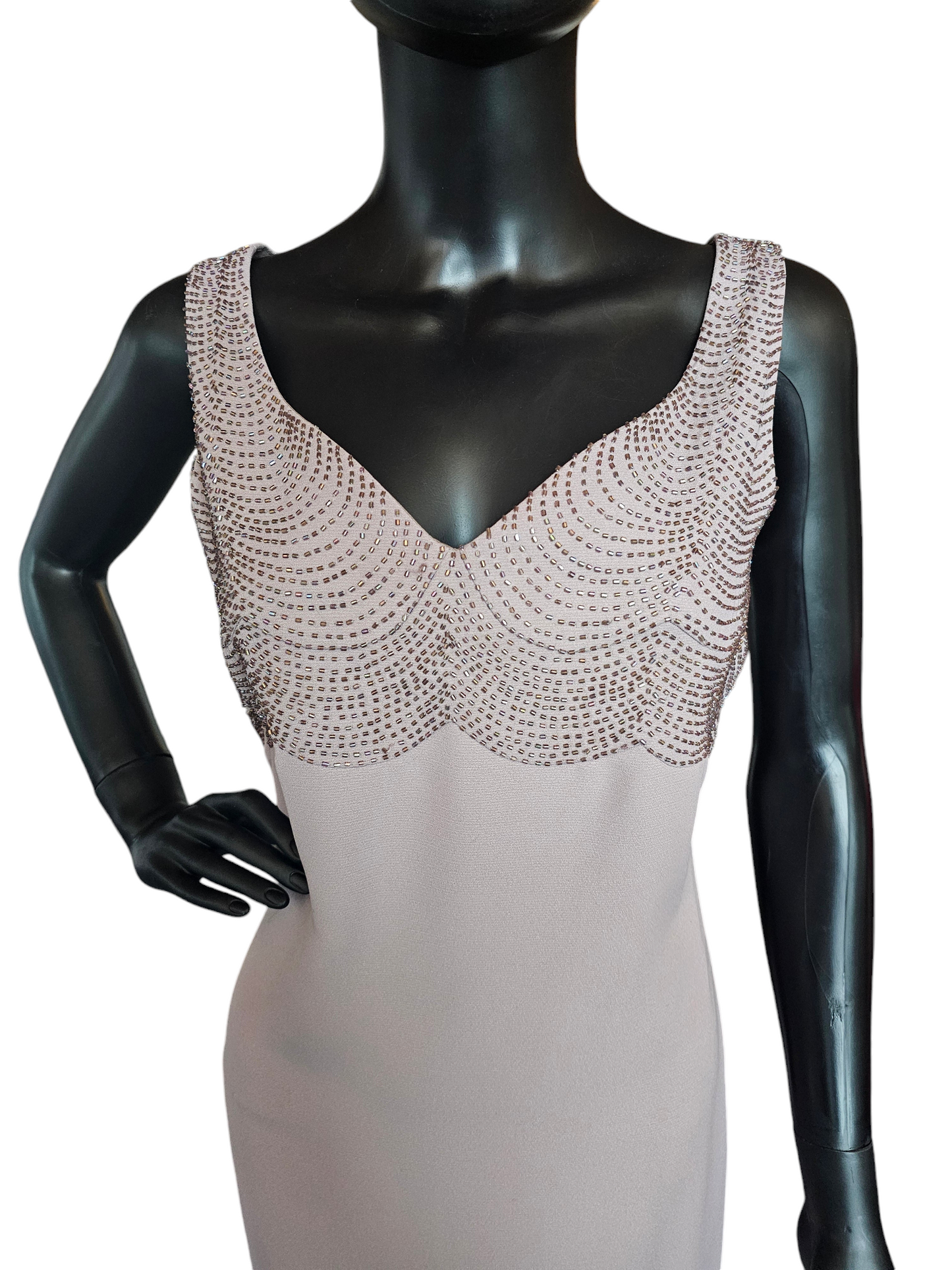 Light Lavender Formal Sheath Dress W/Jacket - Marcelle Couture