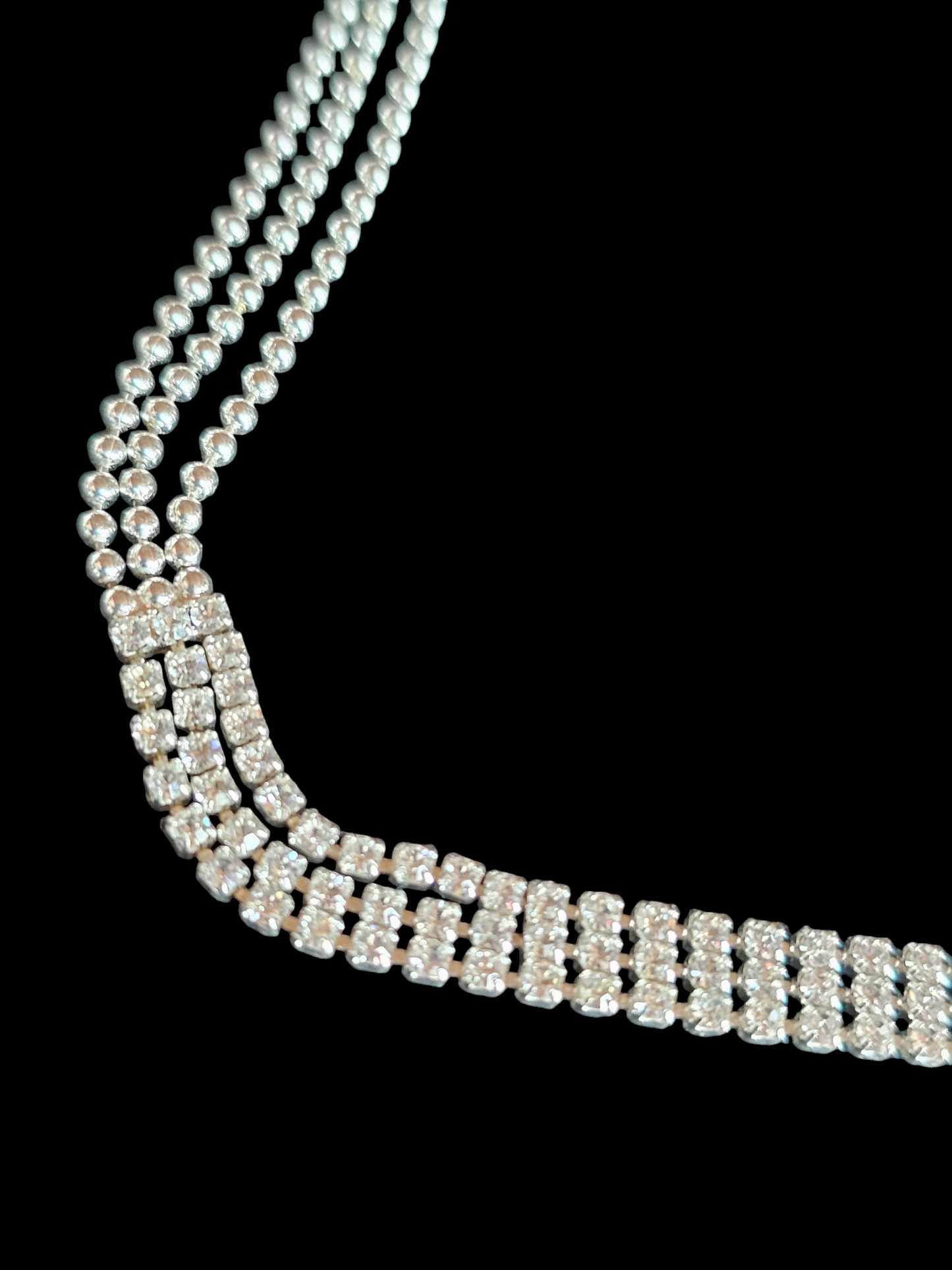 Vintage Napier Rhinestone Choker